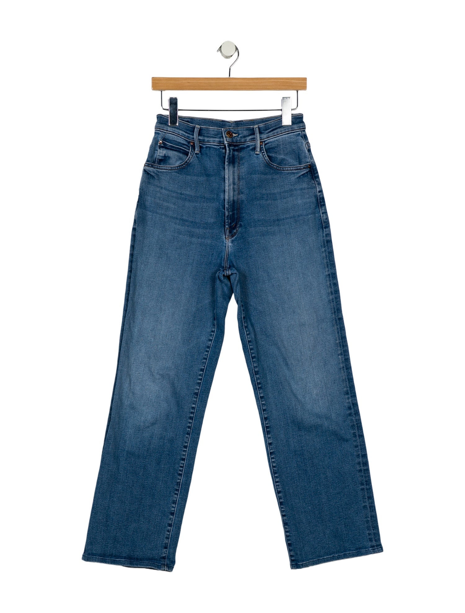 Mother High-Rise Wide Leg Jeans