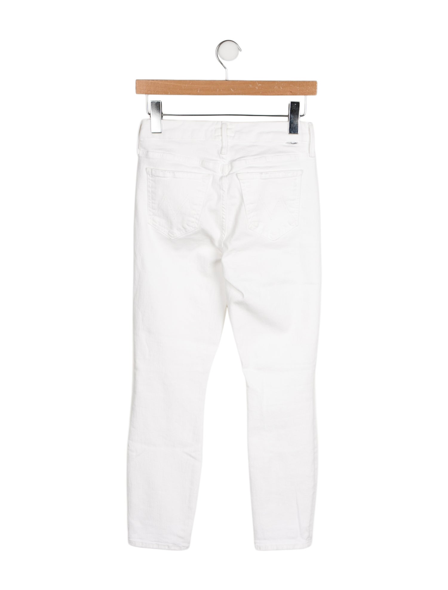 Mother Mid-Rise Skinny Leg Jeans