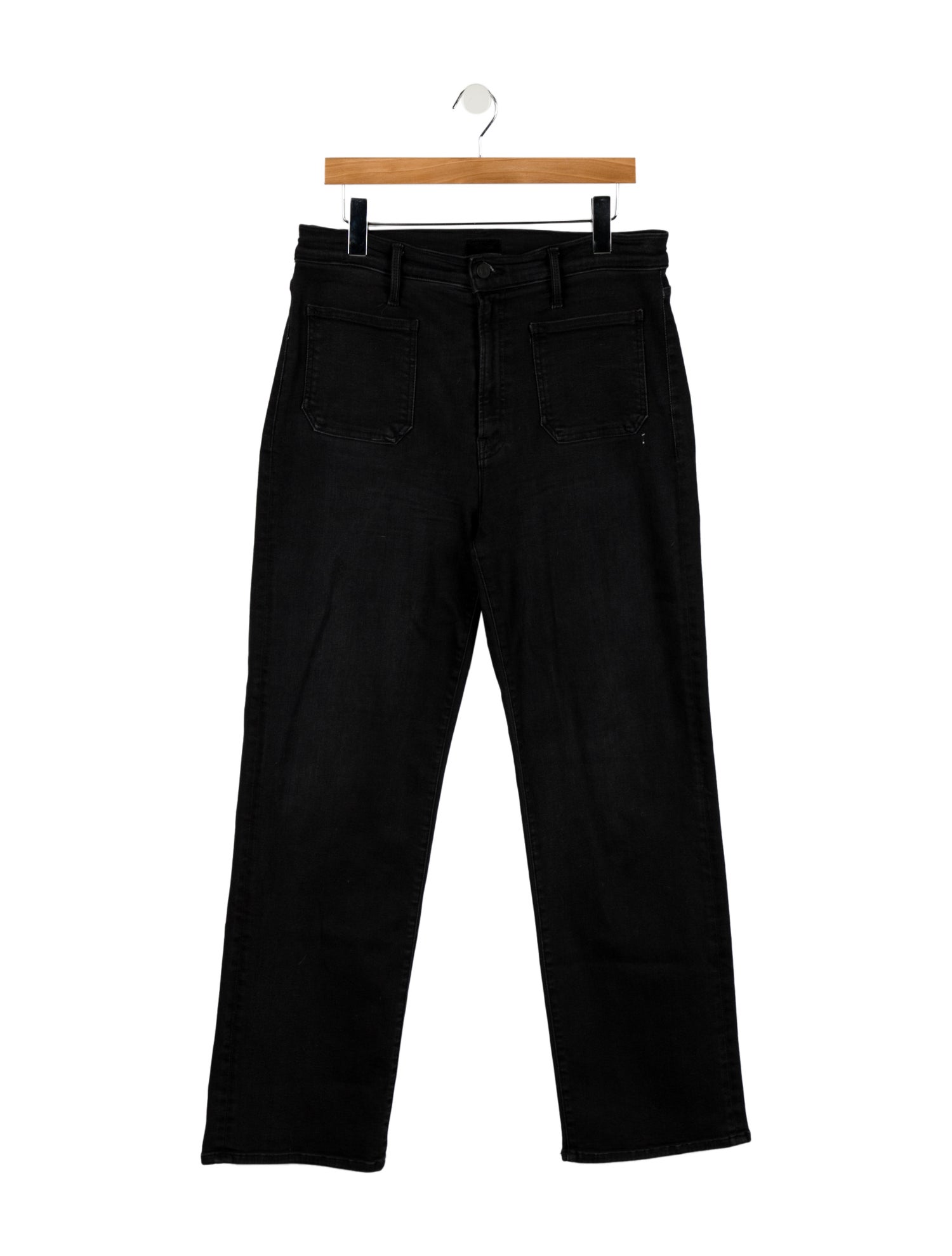 Mother High-Rise Wide Leg Jeans