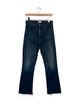 Mother High-Rise Straight Leg Jeans