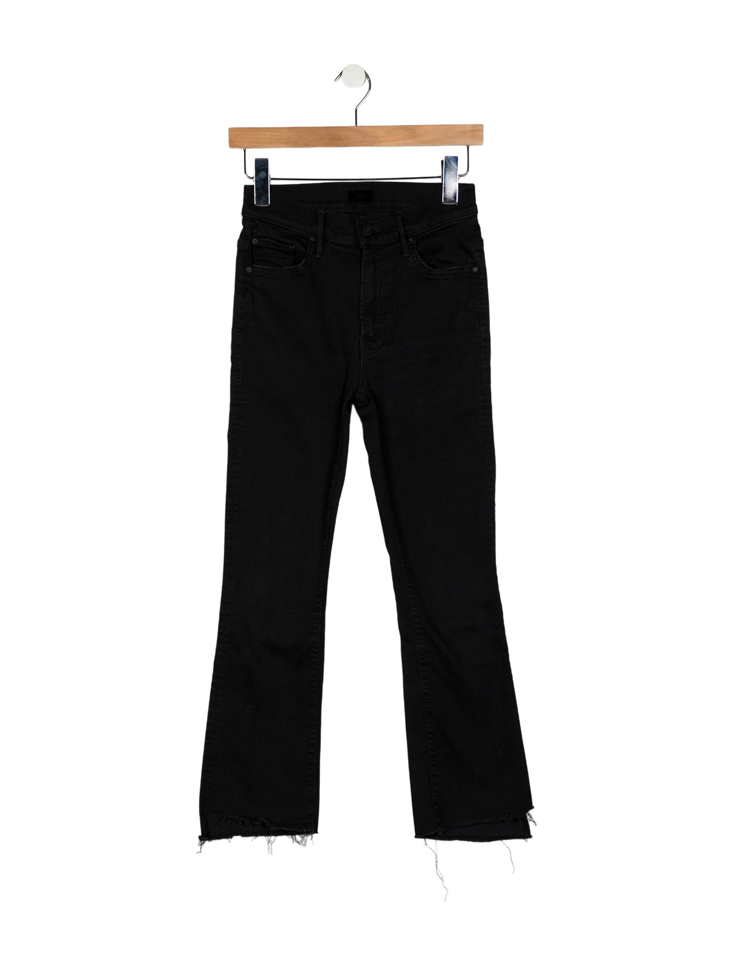 Mother Mid-Rise Straight Leg Jeans