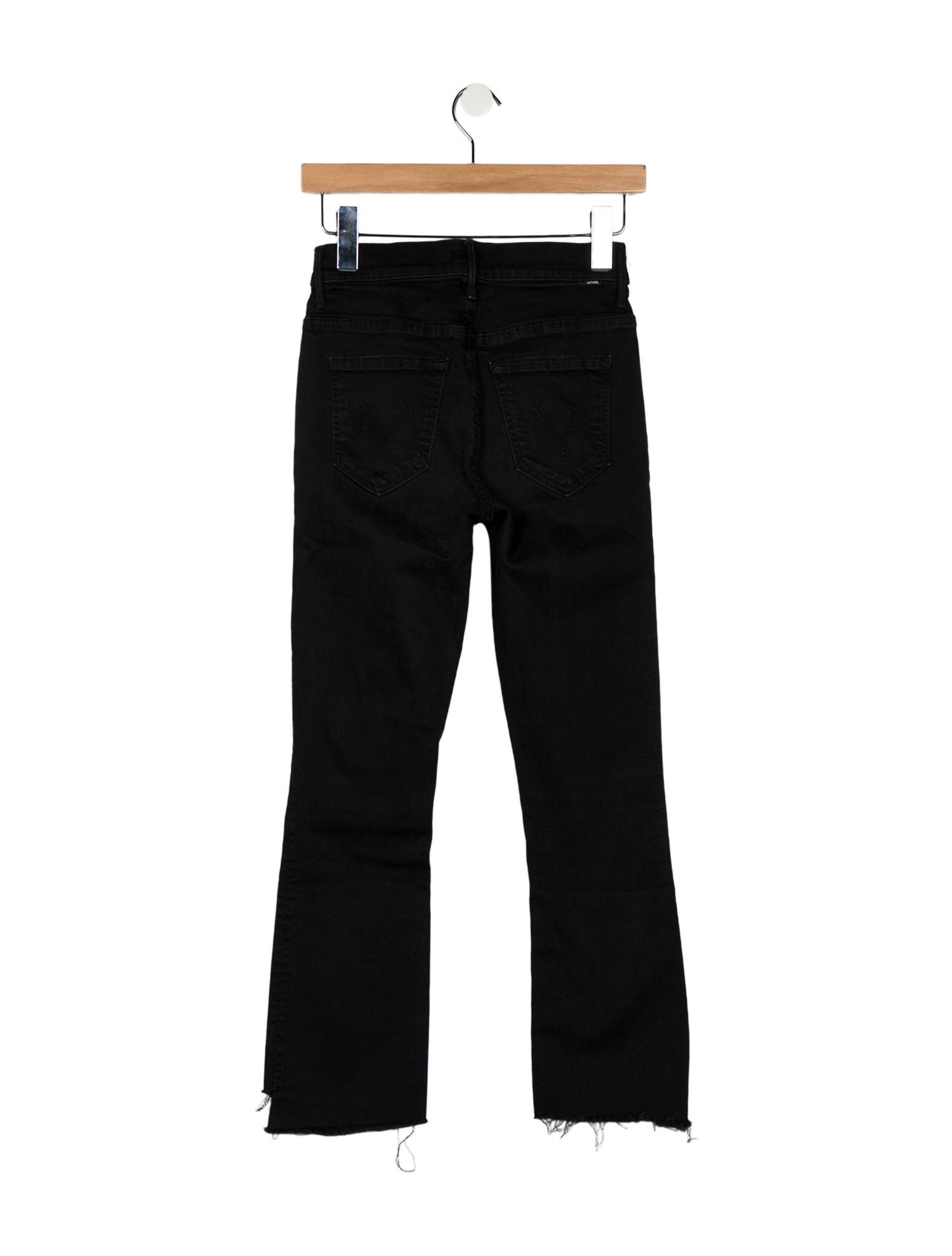 Mother Mid-Rise Straight Leg Jeans