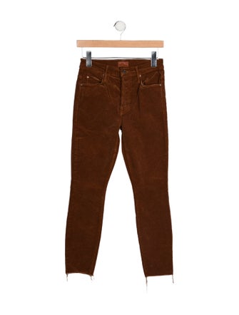 Mother Mid-Rise Skinny Leg Jeans