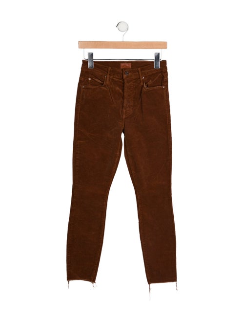 Mother Mid-Rise Skinny Leg Jeans