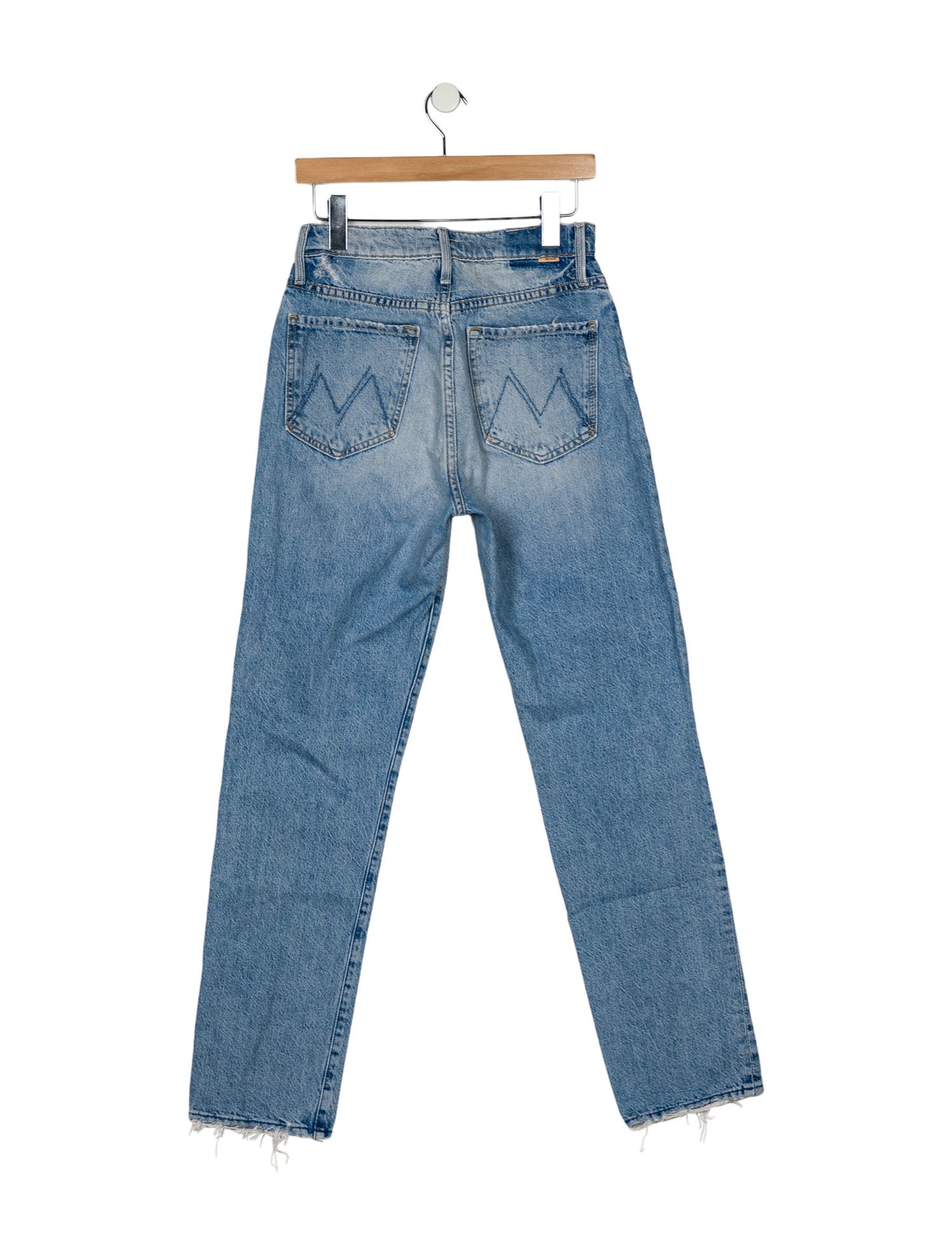 Mother High-Rise Straight Leg Jeans