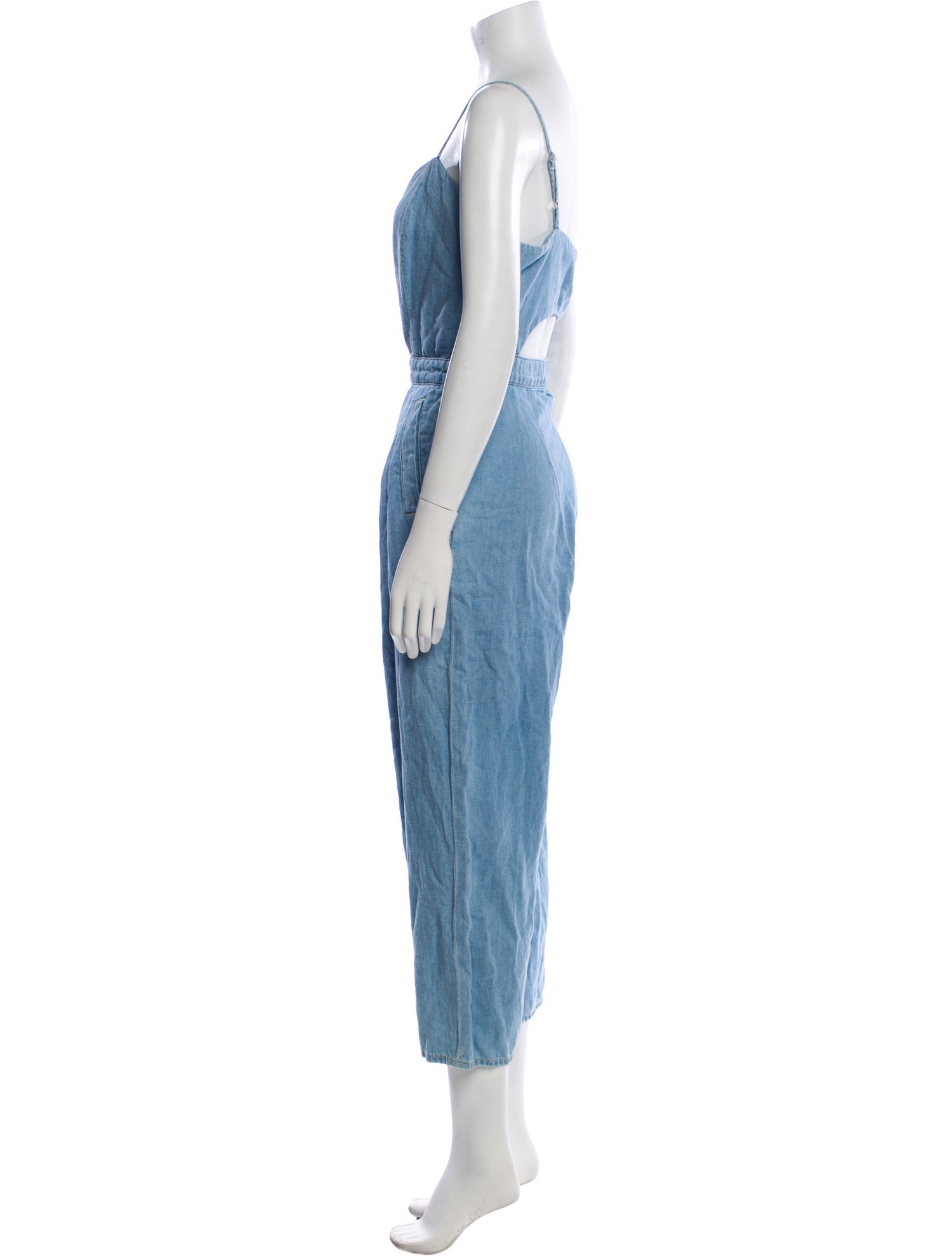 Mother V-Neck Jumpsuit