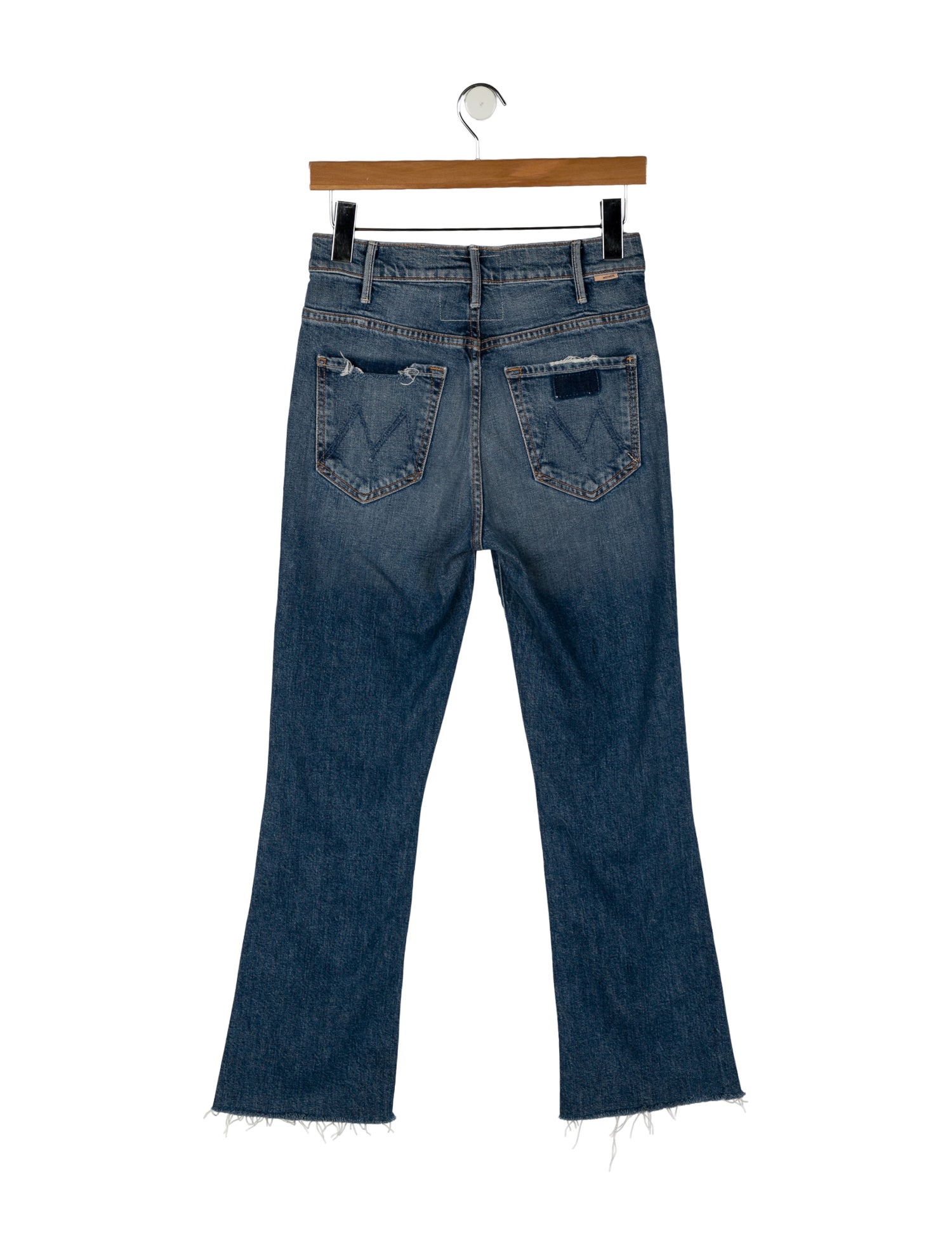 Mother Mid-Rise Skinny Leg Jeans