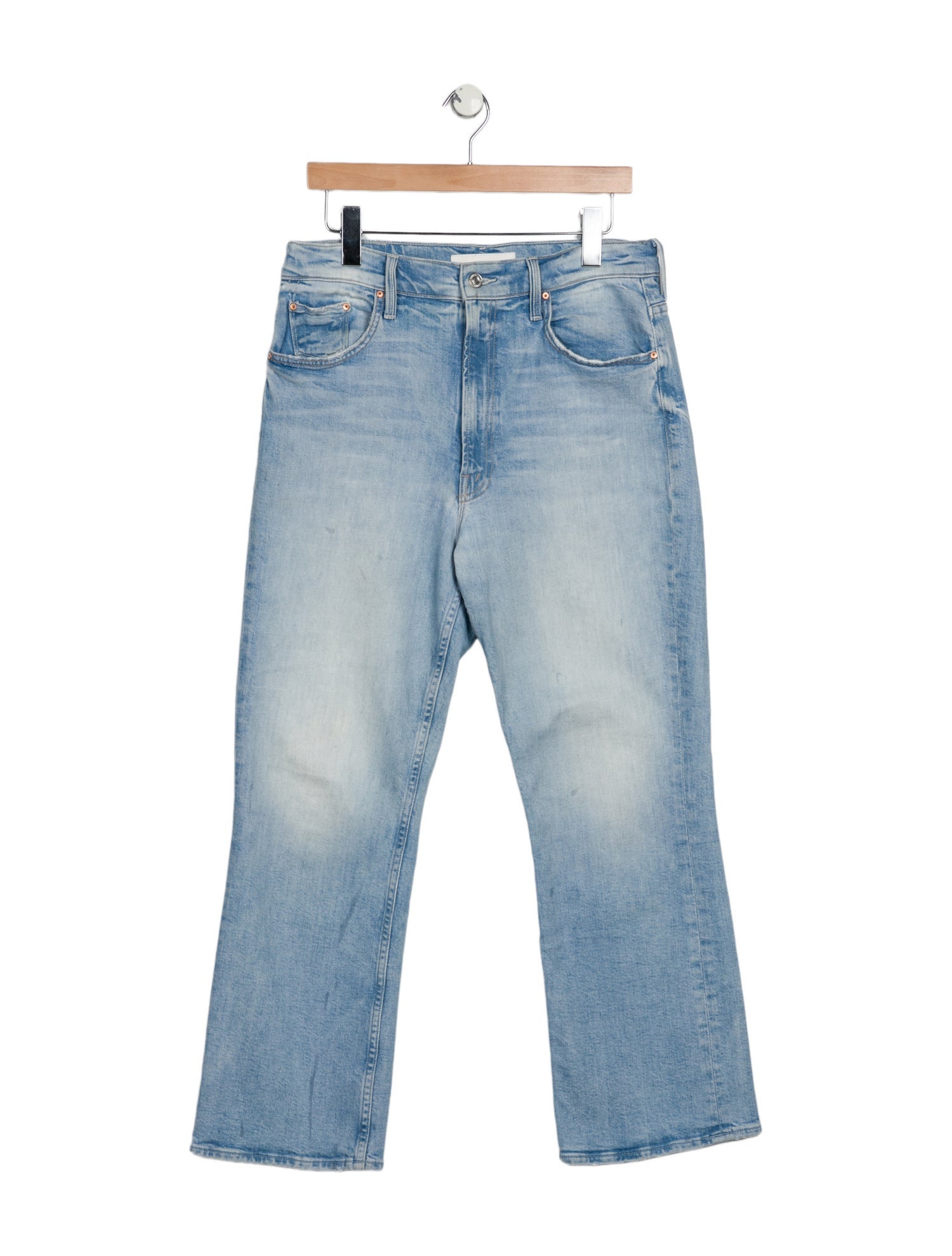 Mother High-Rise Wide Leg Jeans