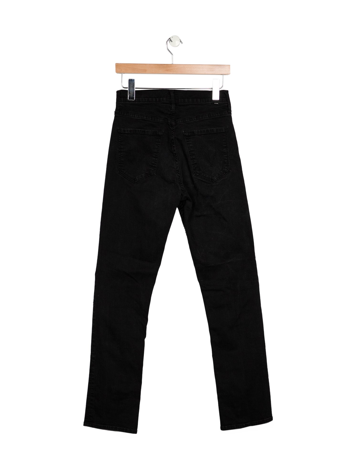 Mother High-Rise Straight Leg Jeans