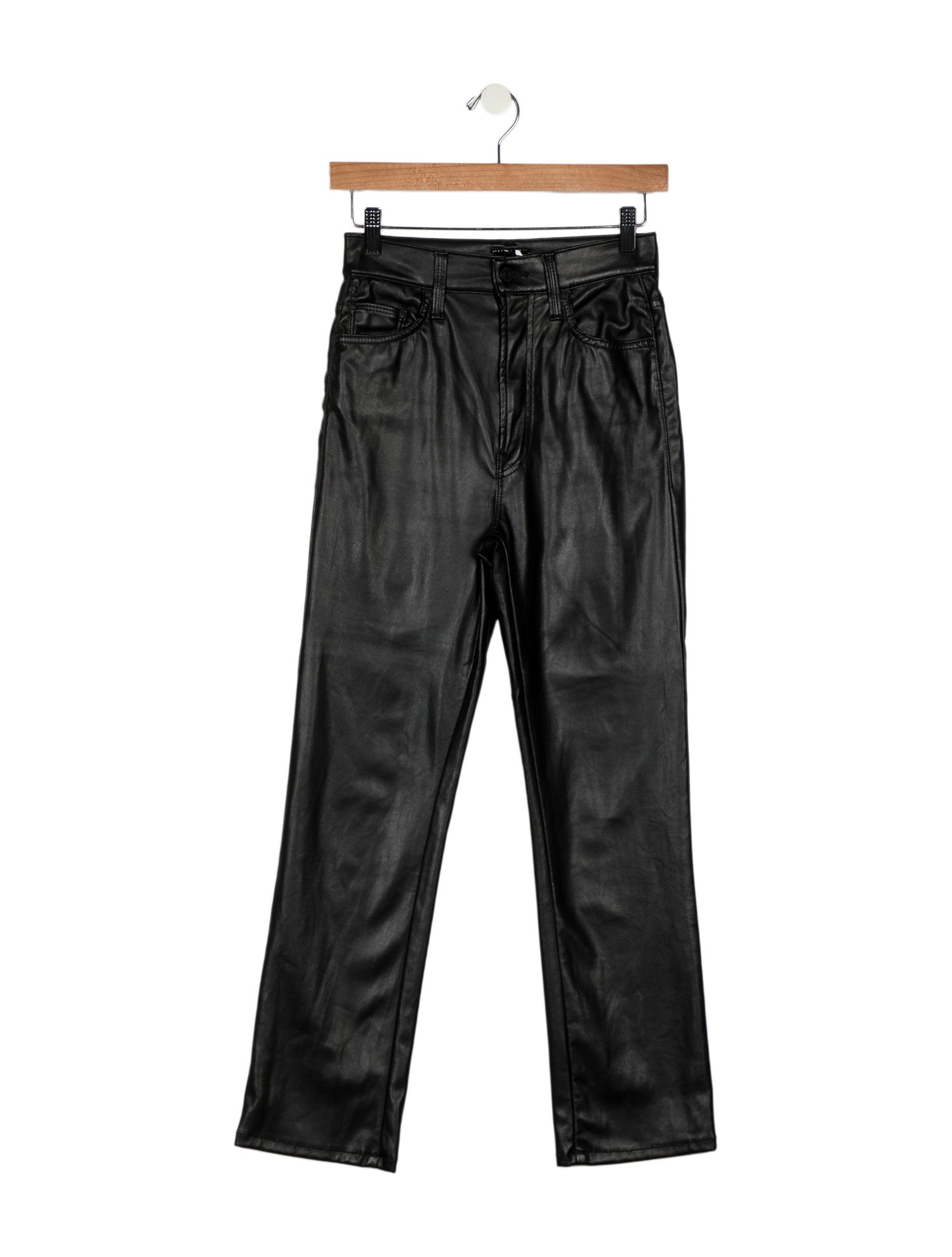 Mother High-Rise Straight Leg Jeans