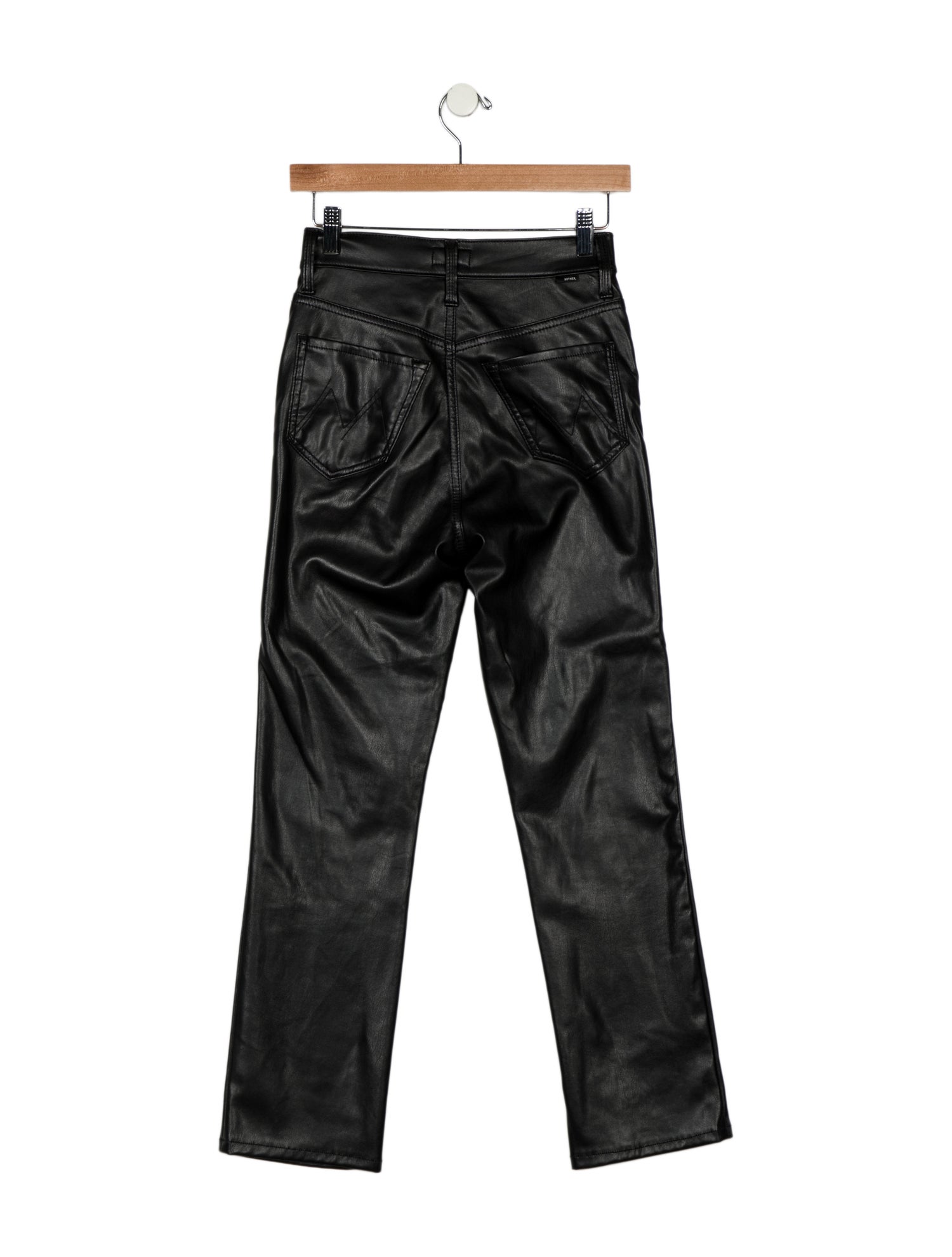 Mother High-Rise Straight Leg Jeans