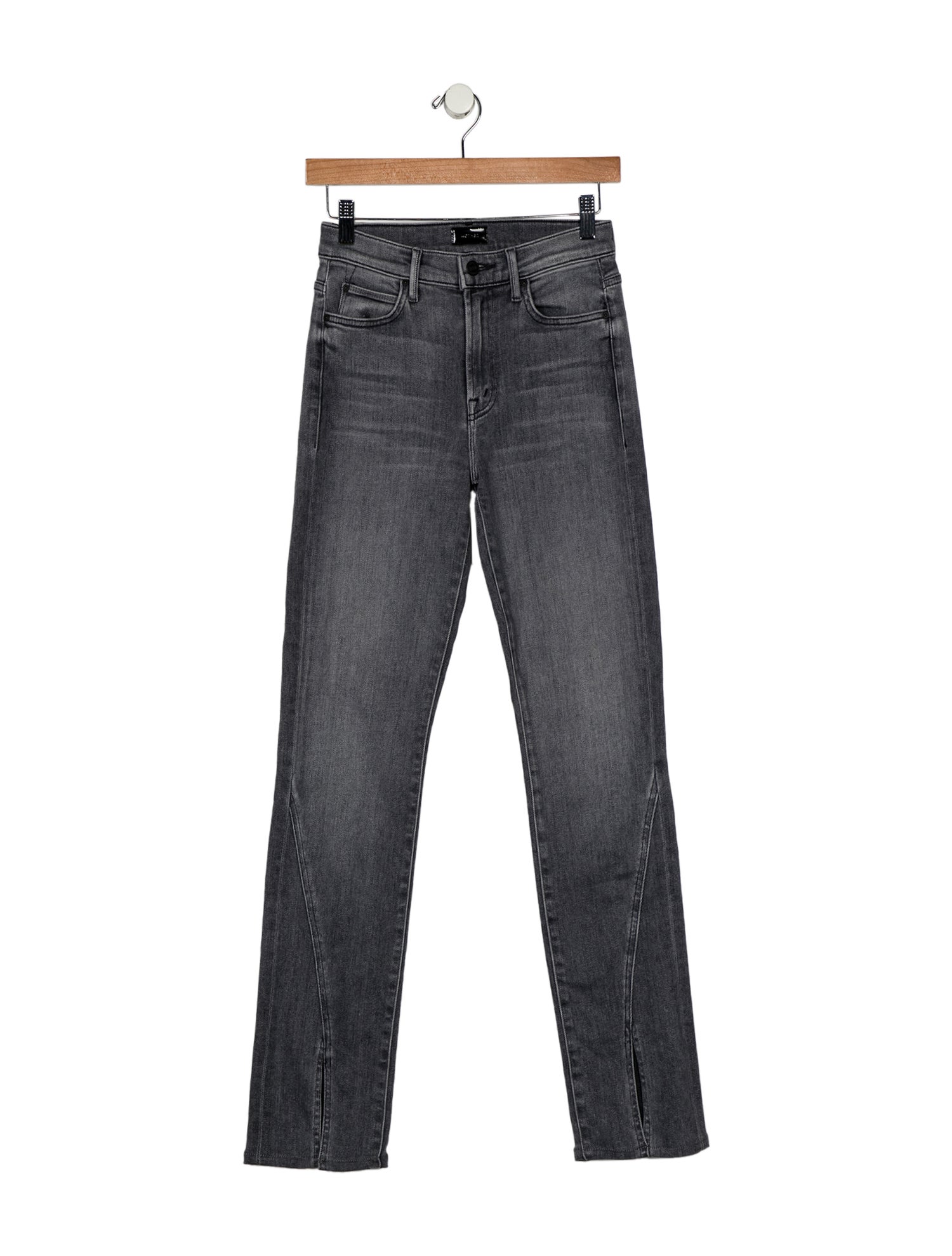 Mother Mid-Rise Straight Leg Jeans