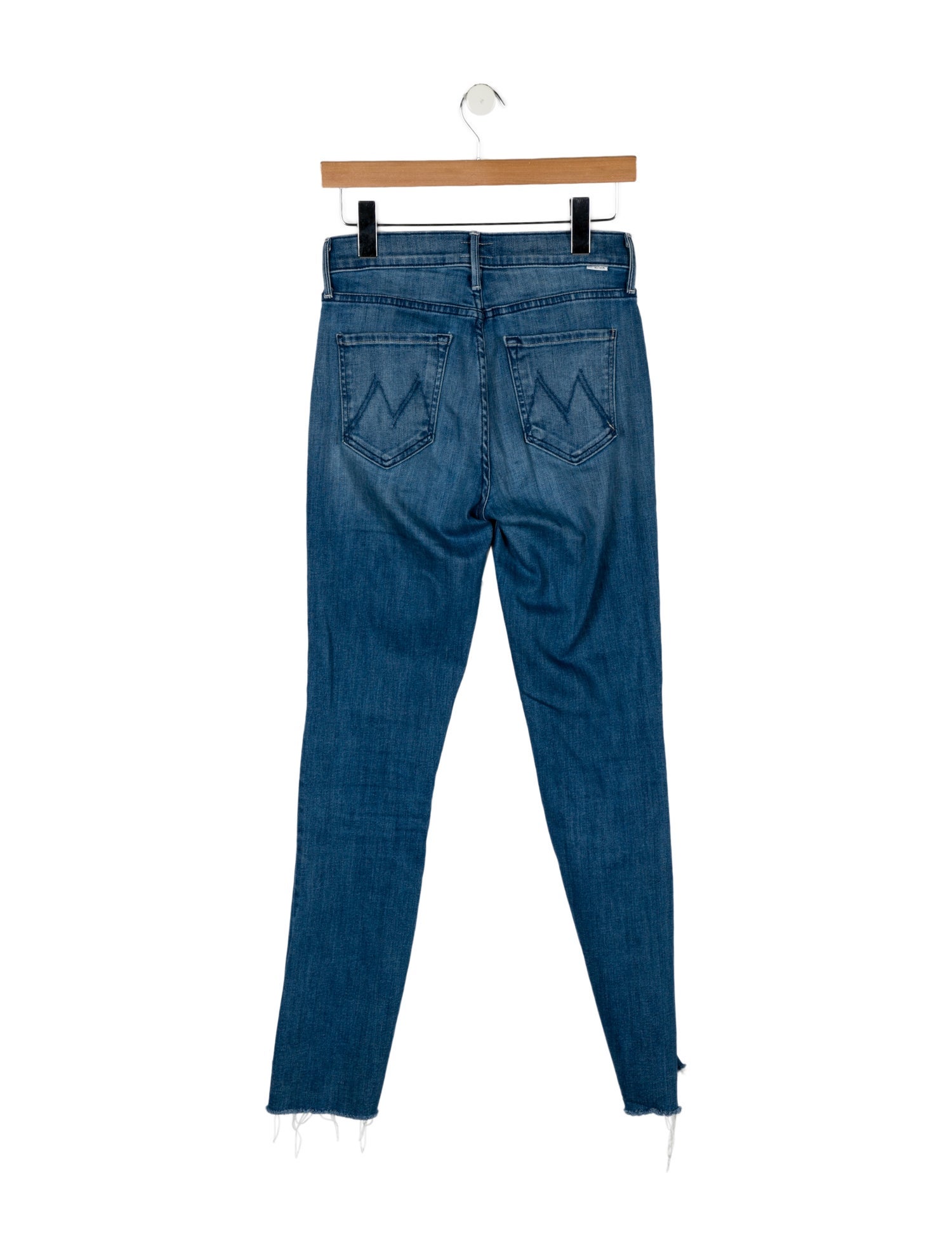 Mother Mid-Rise Wide Leg Jeans