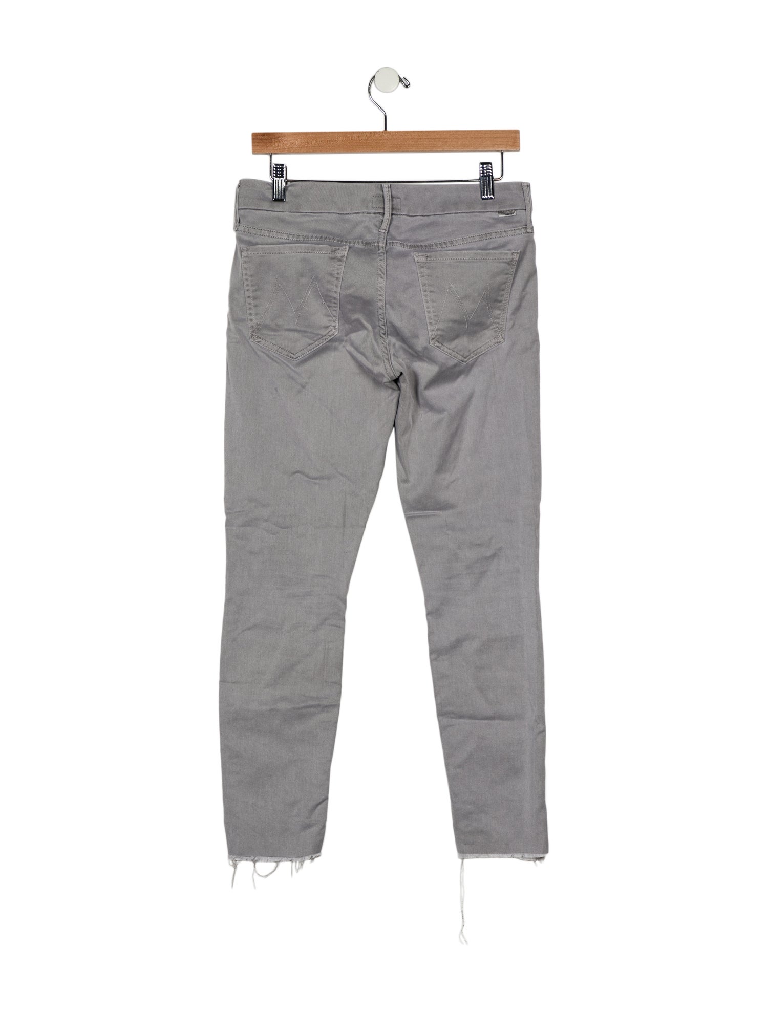 Mother Mid-Rise Skinny Leg Jeans