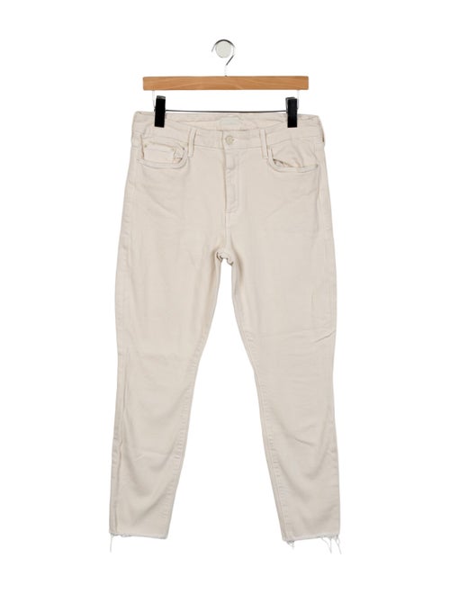 Mother Mid-Rise Skinny Leg Jeans