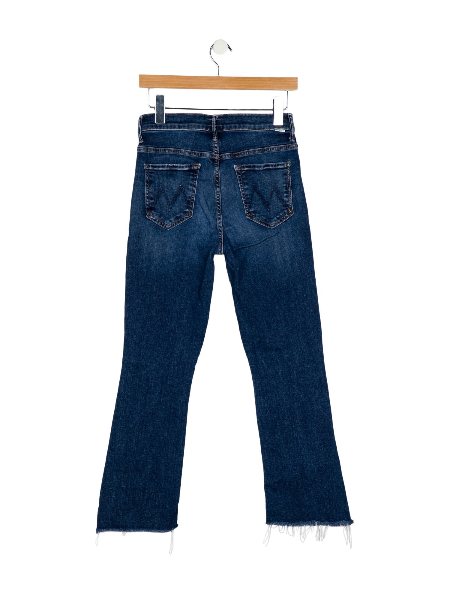 Mother Mid-Rise Straight Leg Jeans
