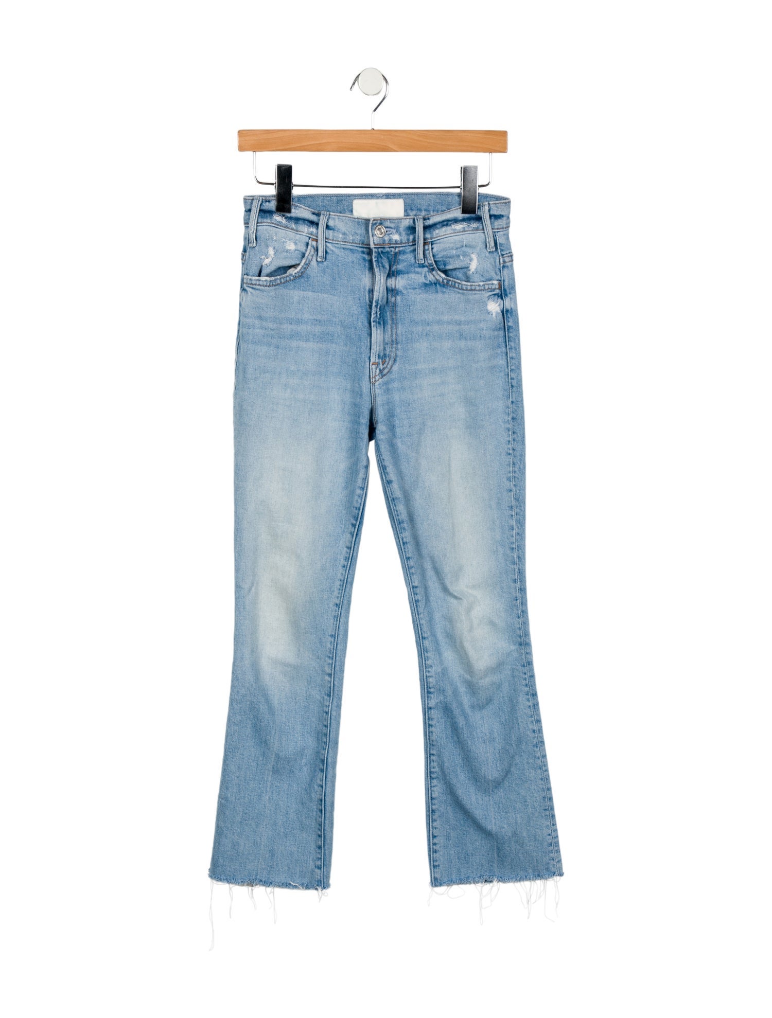 Mother High-Rise Straight Leg Jeans