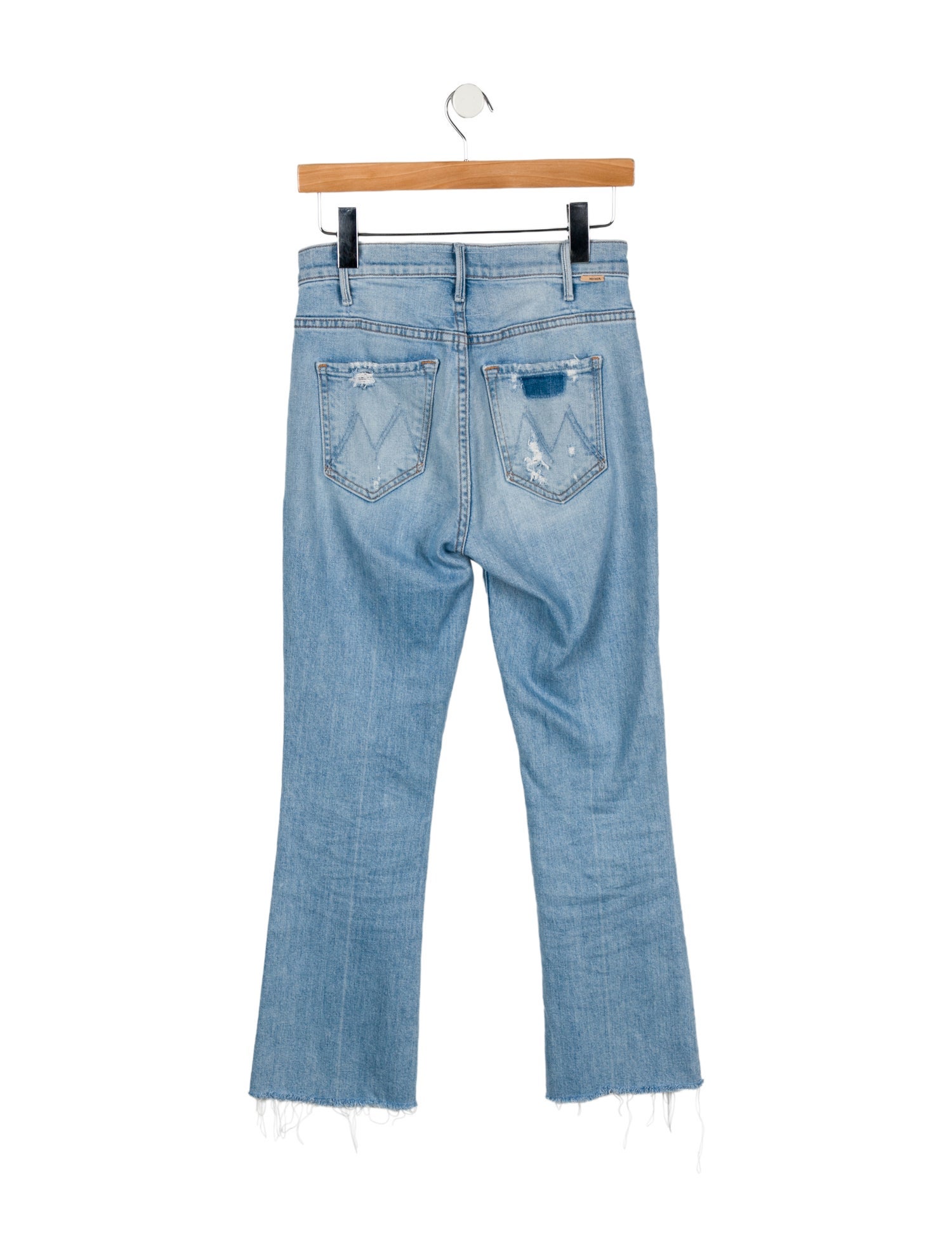 Mother High-Rise Straight Leg Jeans