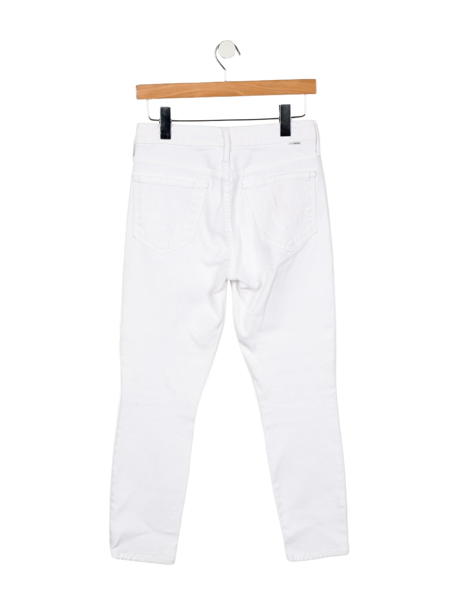 Mother Mid-Rise Skinny Leg Jeans