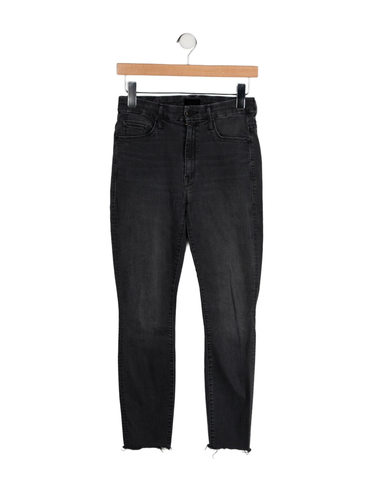 Mother Mid-Rise Skinny Leg Jeans