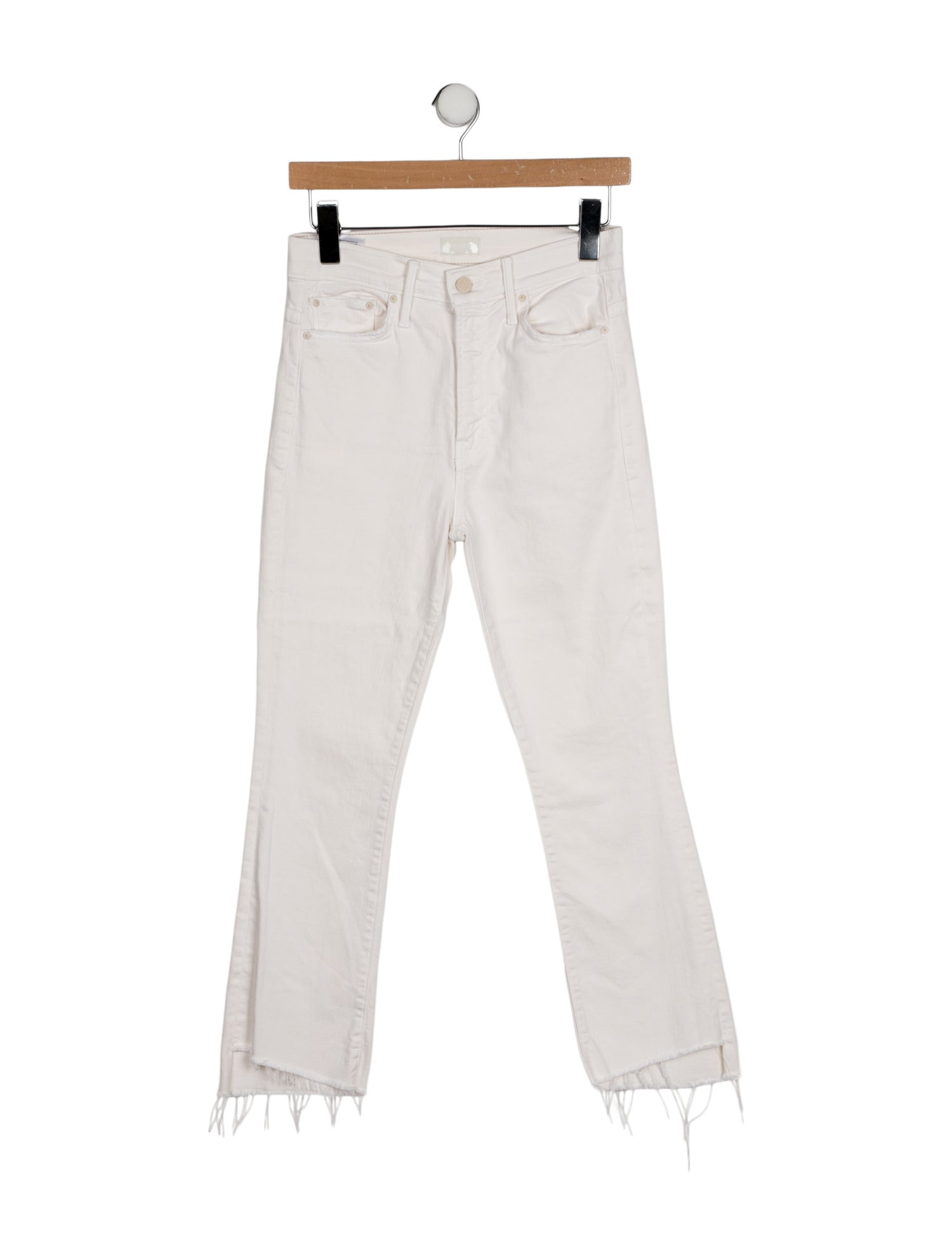 Mother High-Rise Straight Leg Jeans