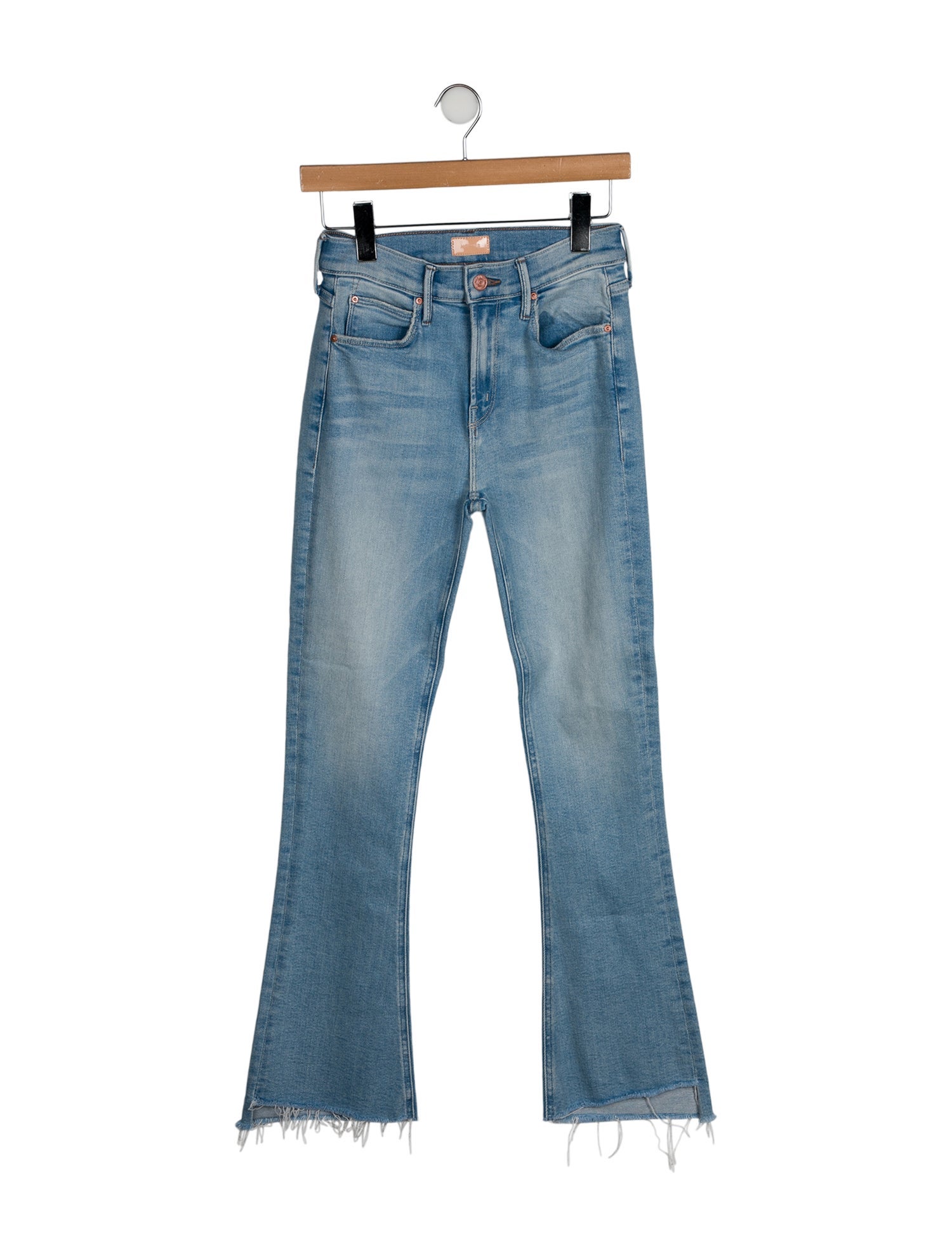 Mother High-Rise Wide Leg Jeans