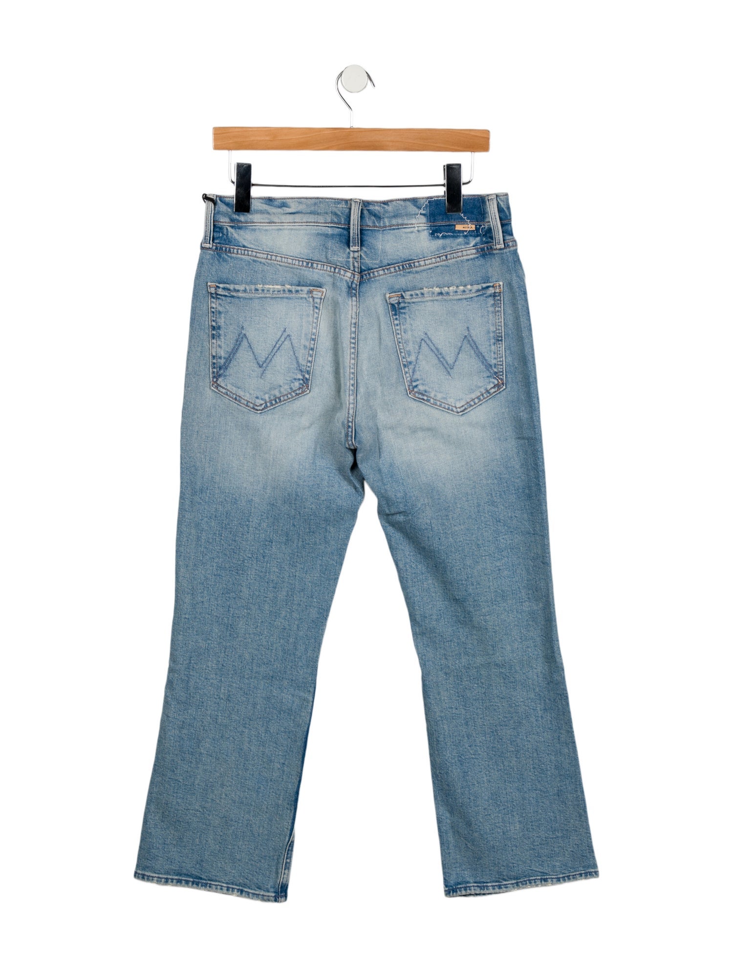 Mother High-Rise Straight Leg Jeans