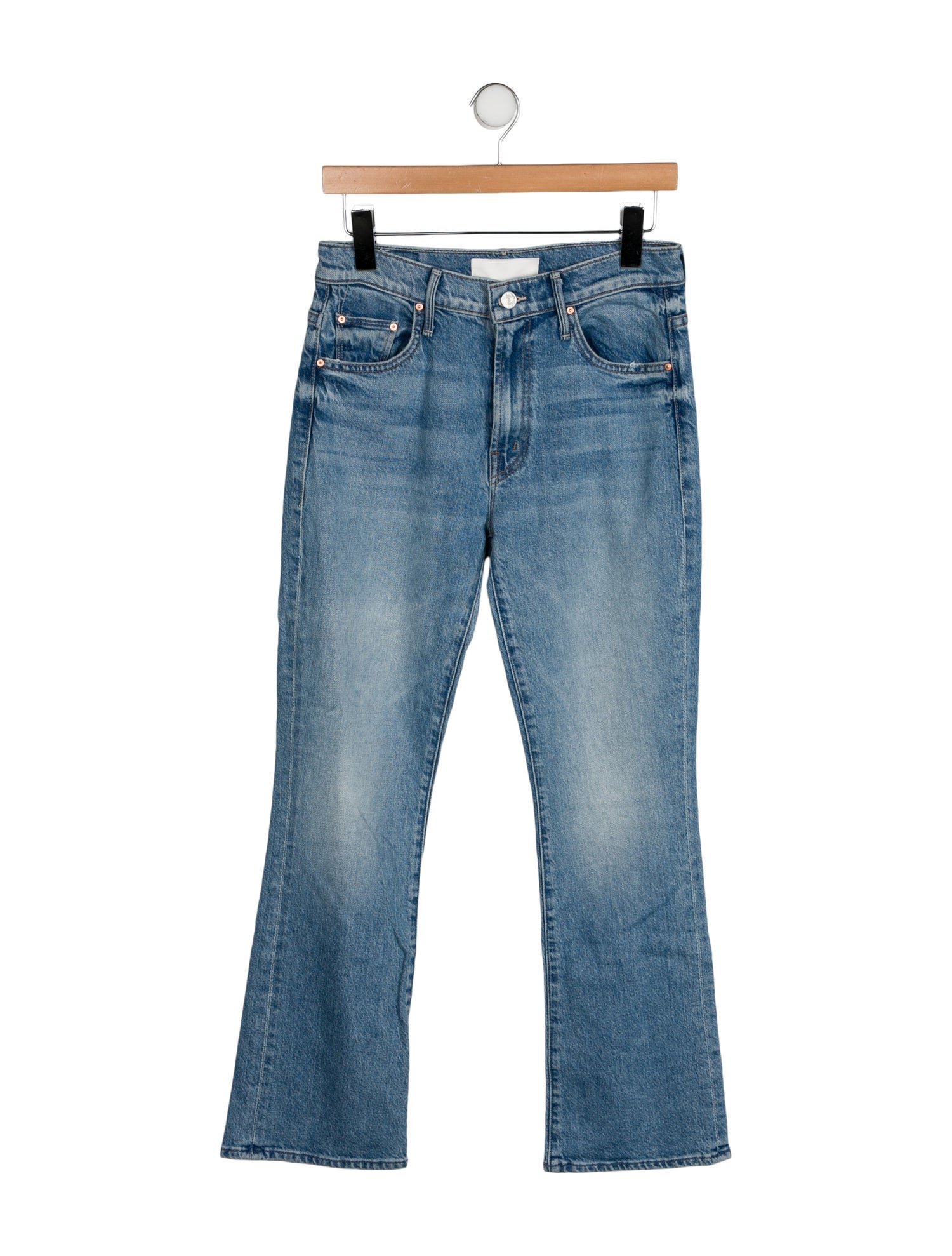 Mother High-Rise Wide Leg Jeans