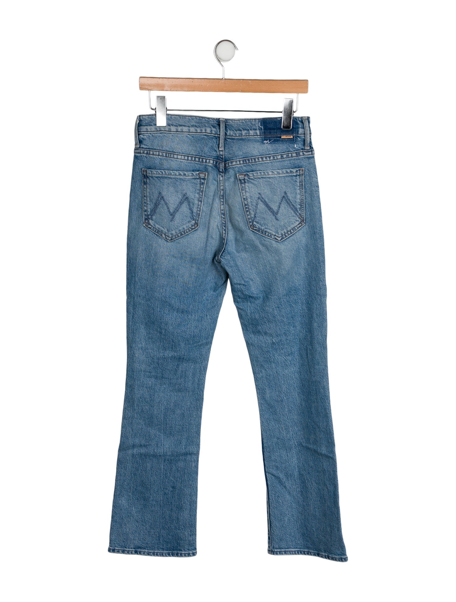 Mother High-Rise Wide Leg Jeans