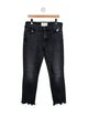 Mother High-Rise Straight Leg Jeans