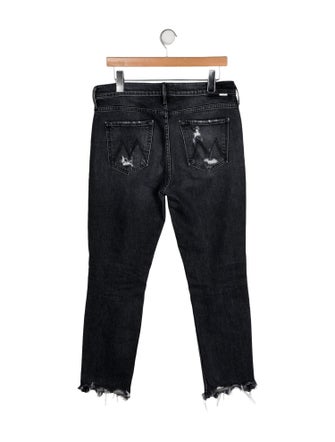Mother High-Rise Straight Leg Jeans