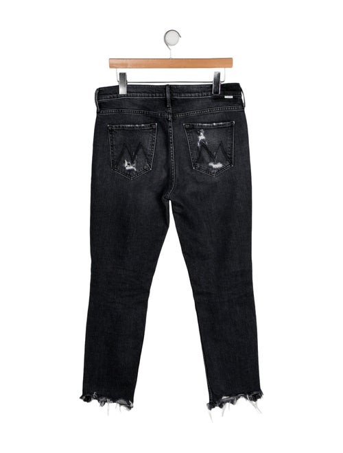 Mother High-Rise Straight Leg Jeans