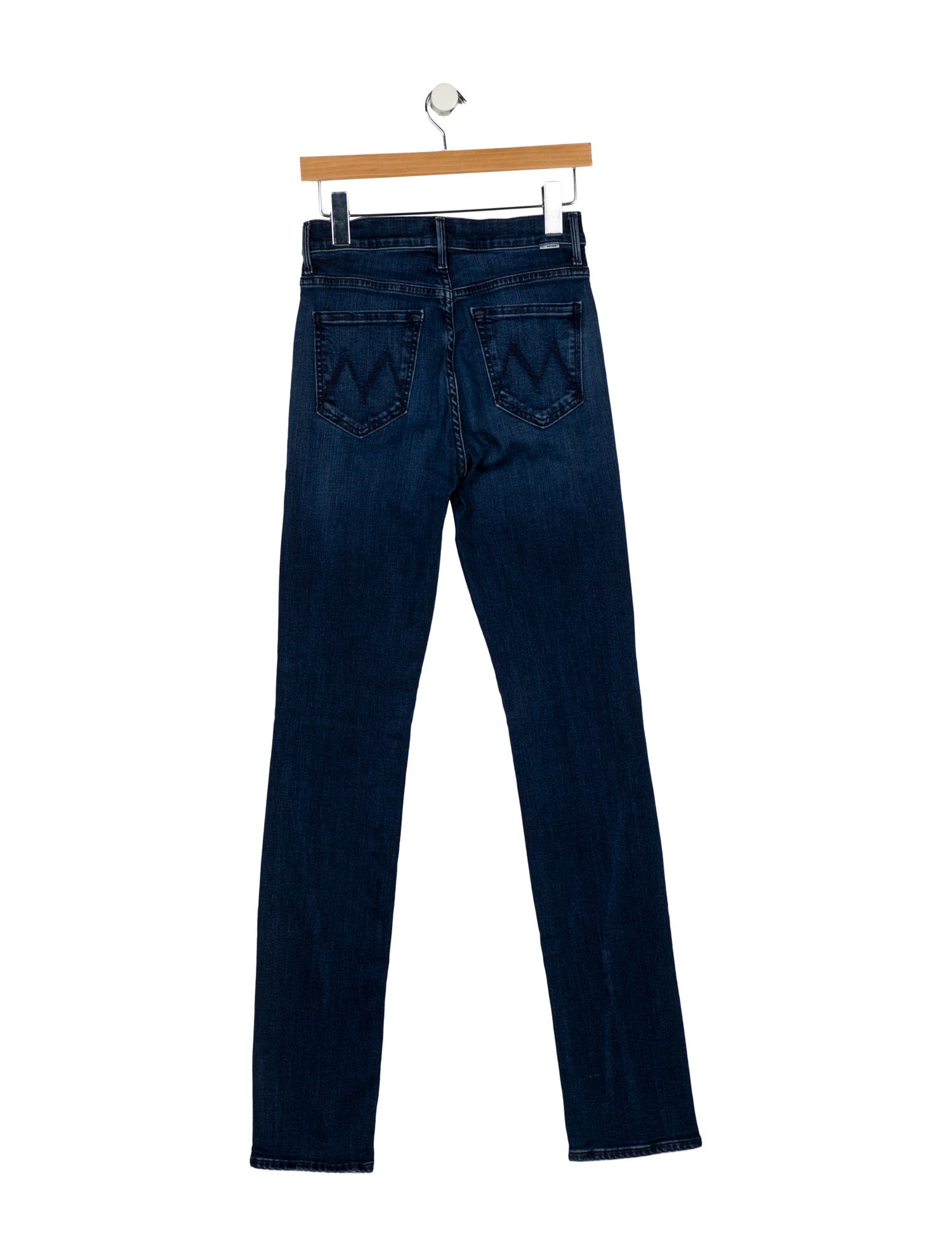 Mother Mid-Rise Straight Leg Jeans