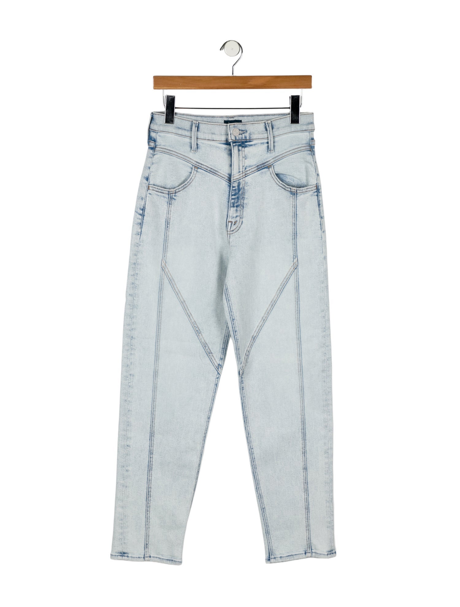 Mother High-Rise Straight Leg Jeans