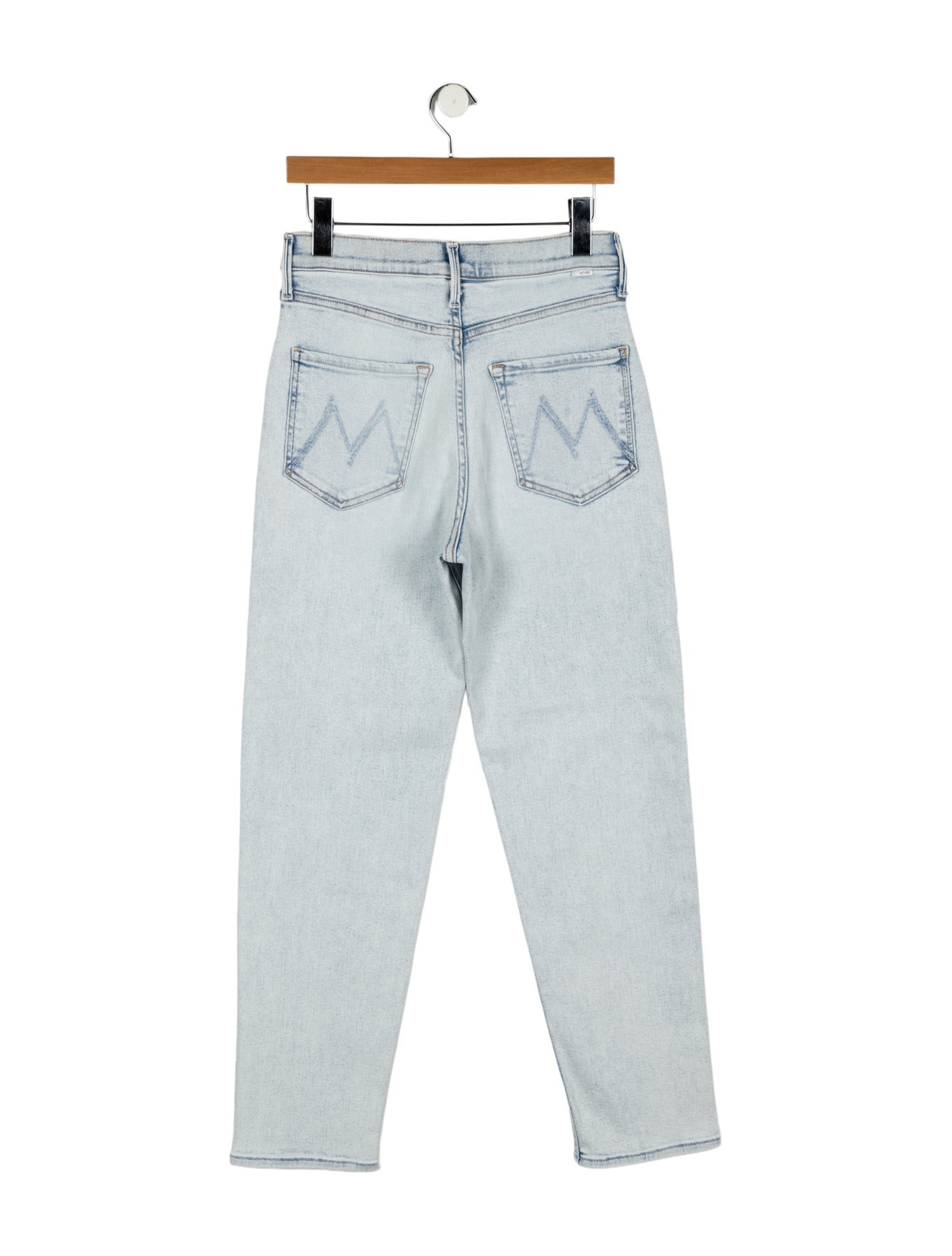Mother High-Rise Straight Leg Jeans