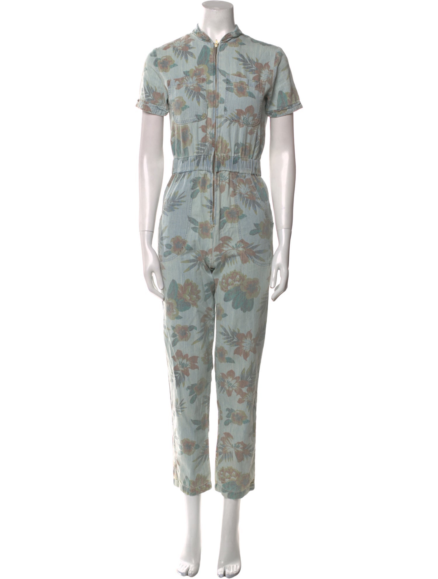 Mother Floral Print Jumpsuit