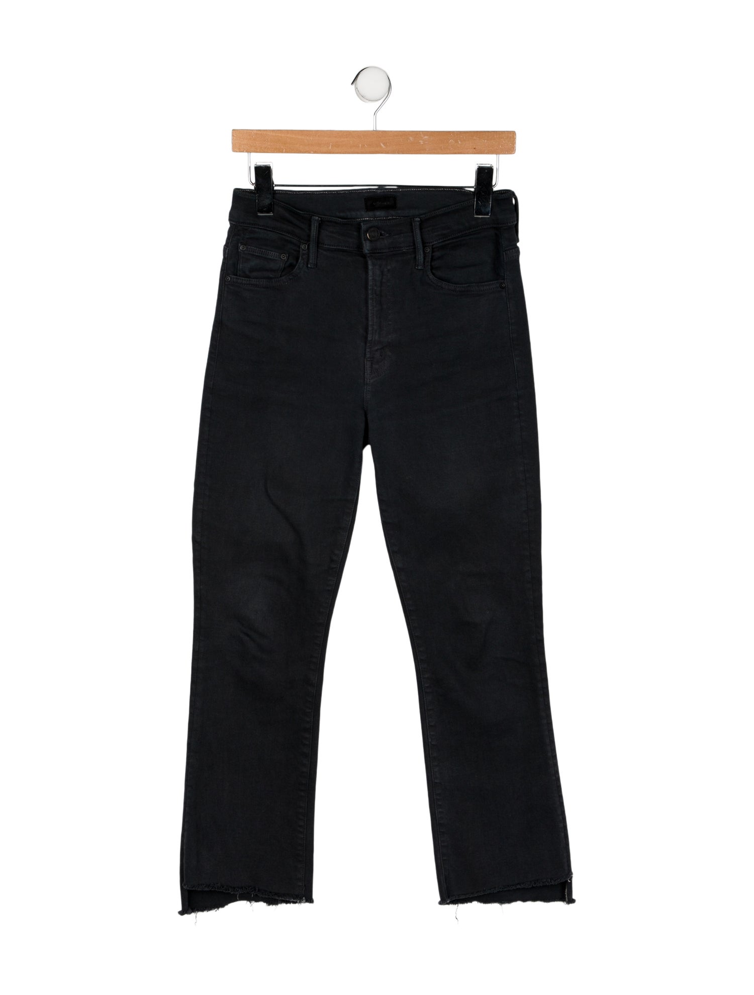 Mother Mid-Rise Straight Leg Jeans