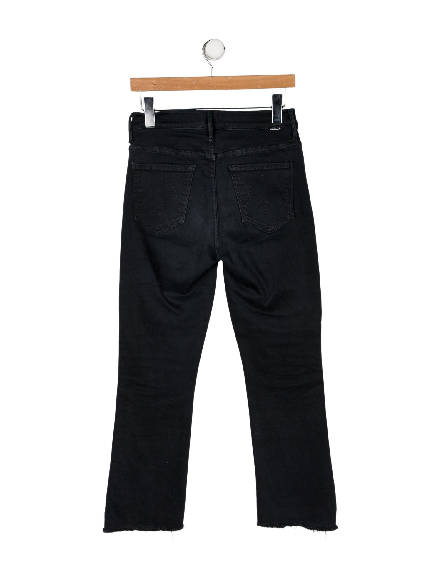 Mother Mid-Rise Straight Leg Jeans