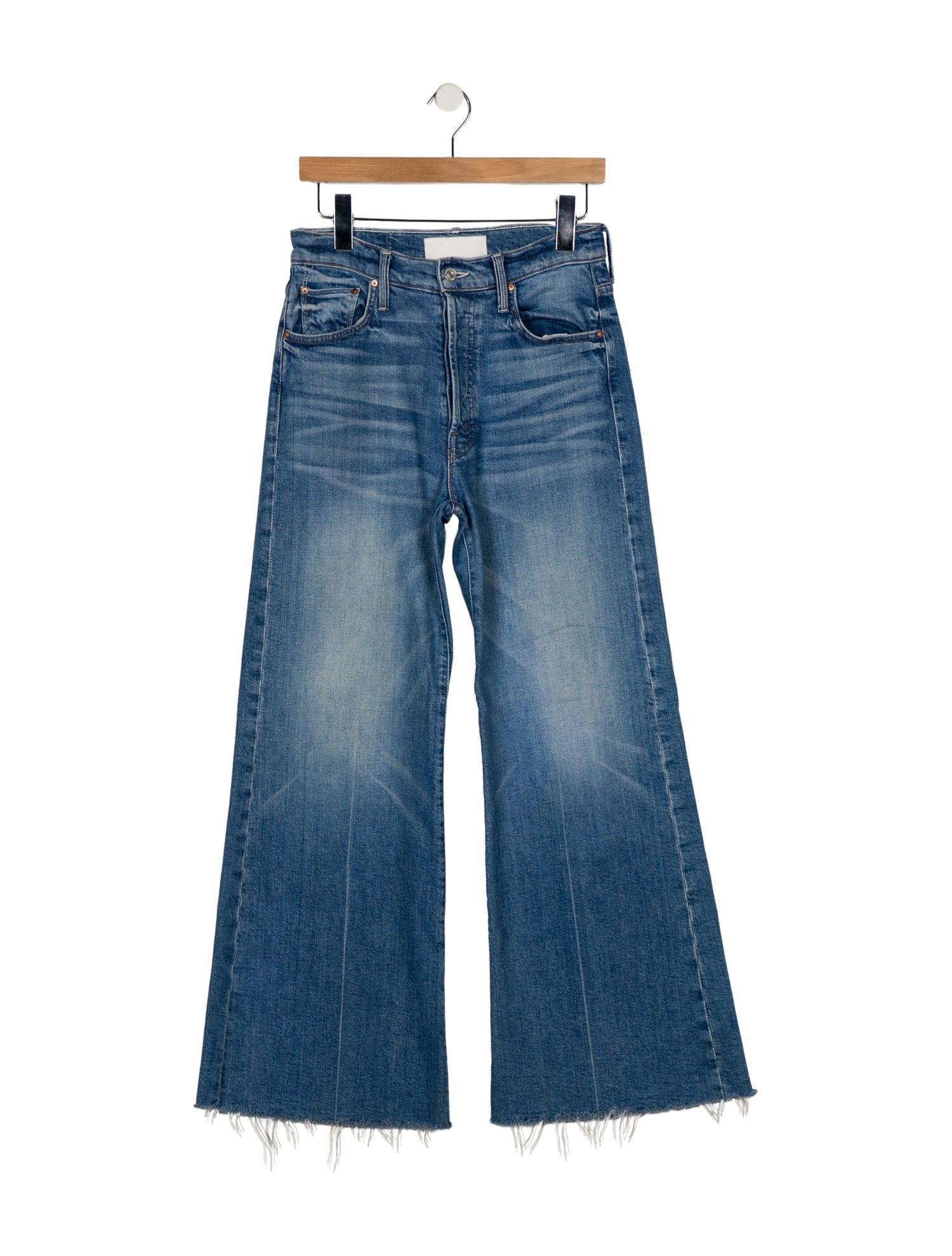 Mother High-Rise Wide Leg Jeans