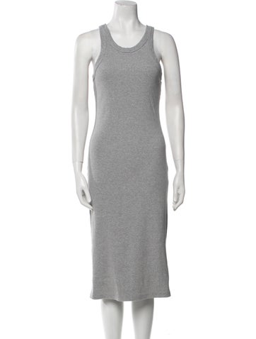 Mother Dresses Scoop Neck Midi Length Dress S