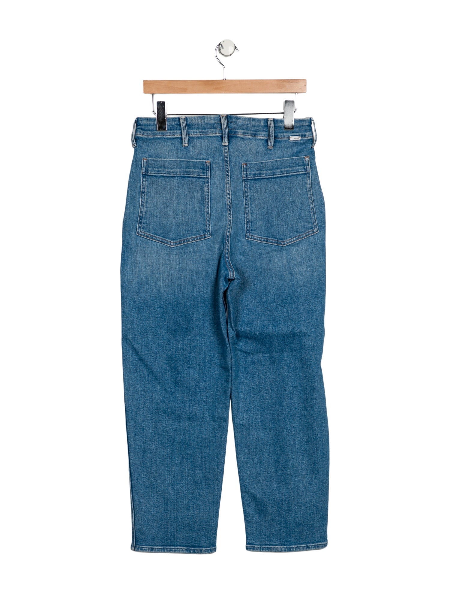 Mother High-Rise Straight Leg Jeans