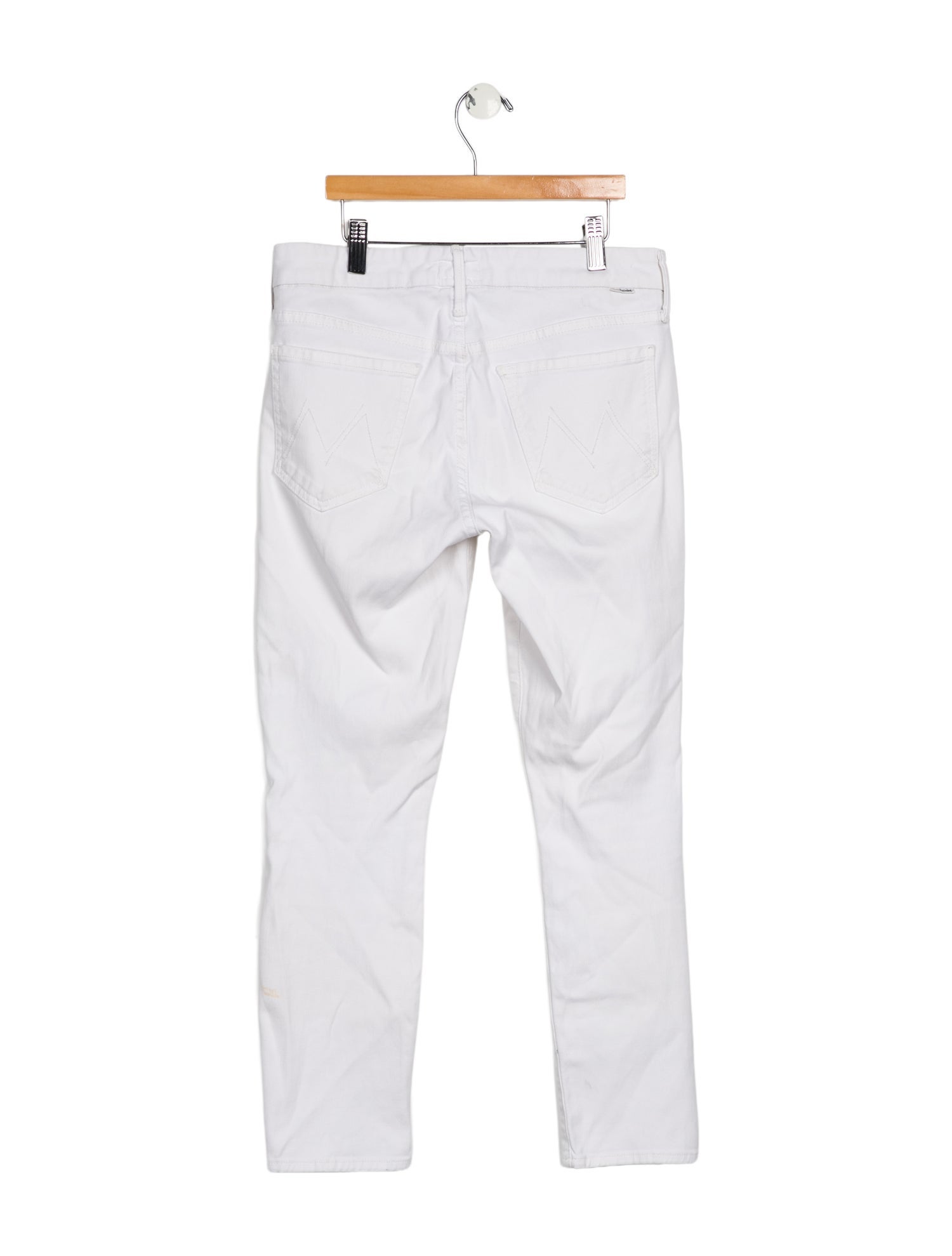 Mother Mid-Rise Skinny Leg Jeans