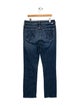 Mother Mid-Rise Straight Leg Jeans