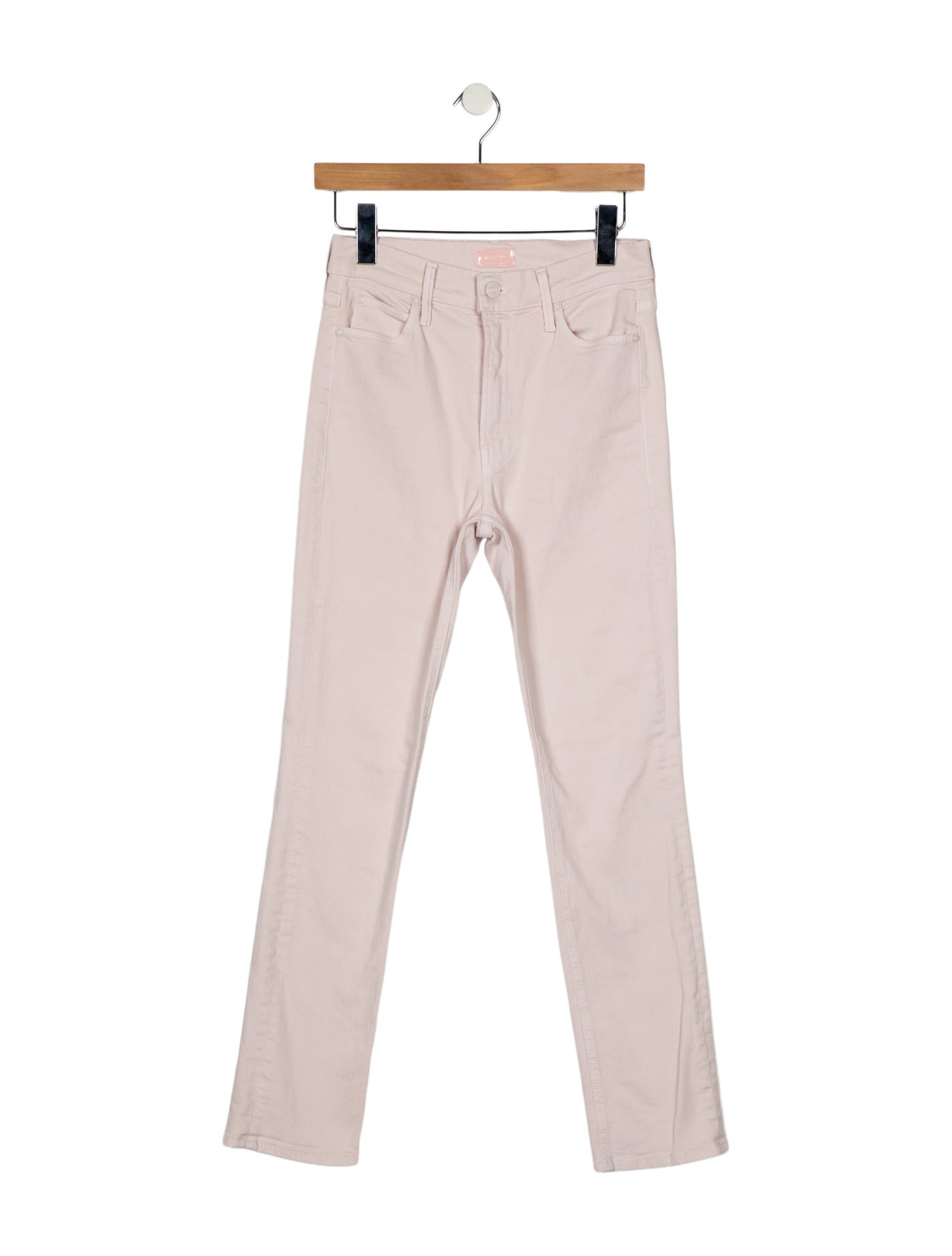 Mother Mid-Rise Straight Leg Jeans