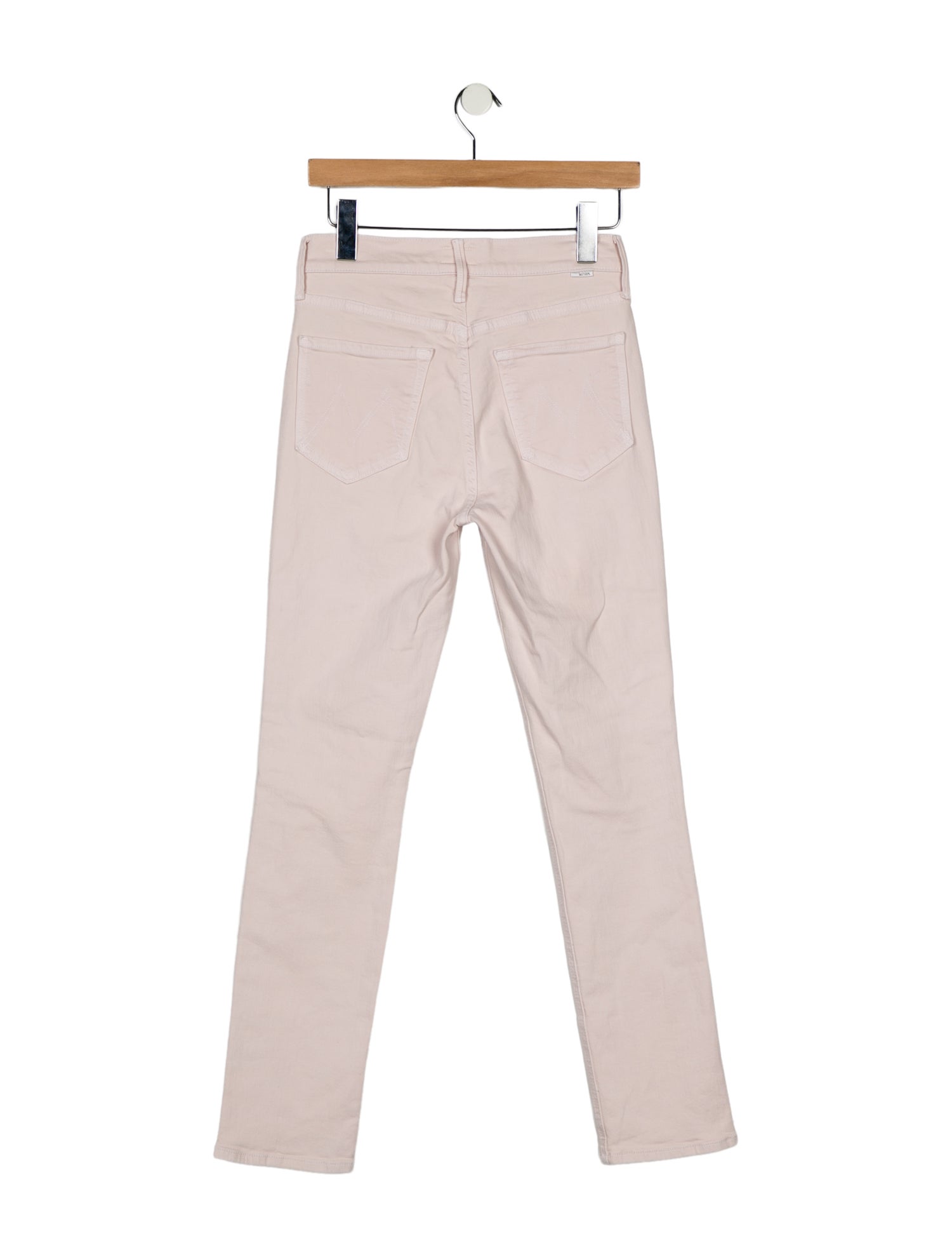 Mother Mid-Rise Straight Leg Jeans