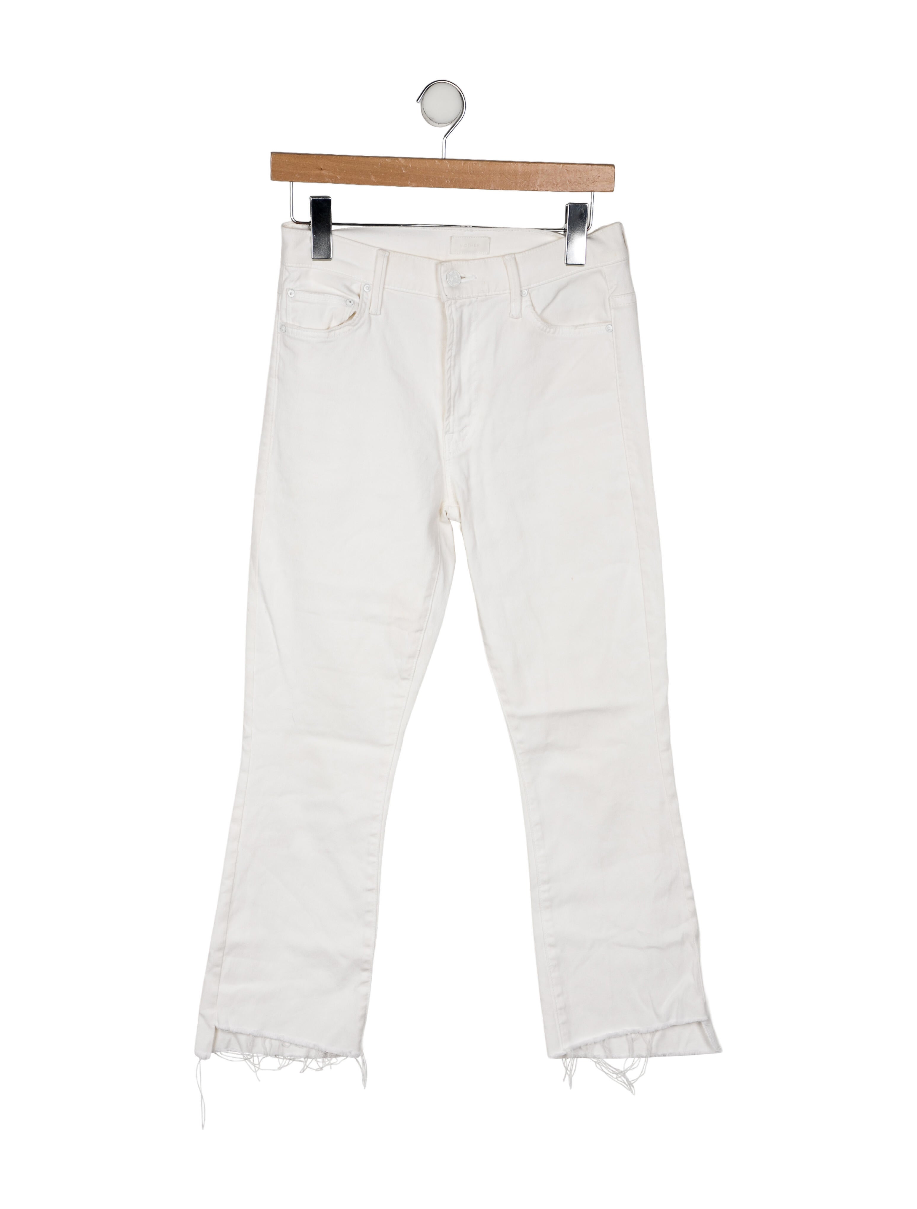 Mother Mid-Rise Straight Leg Jeans