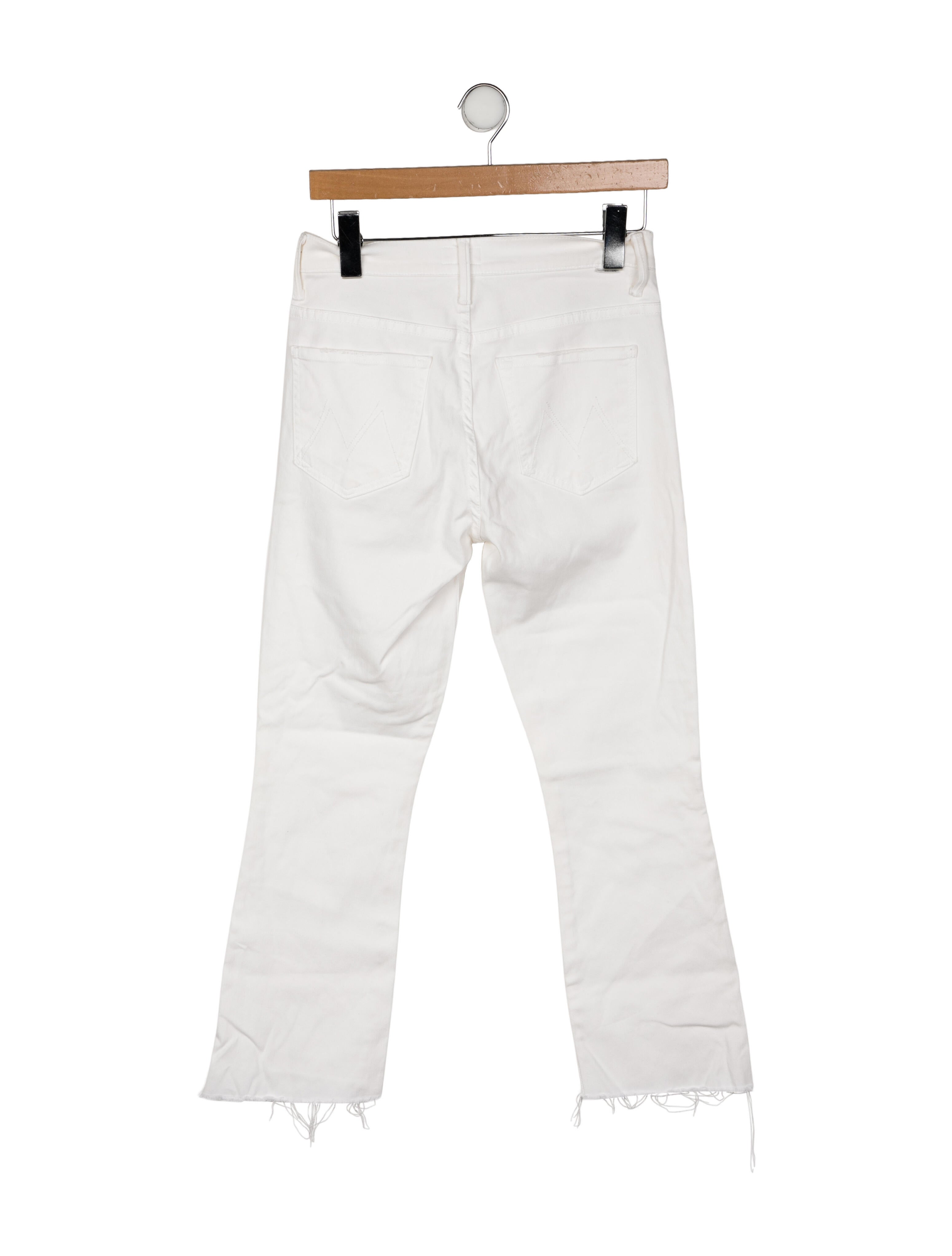 Mother Mid-Rise Straight Leg Jeans