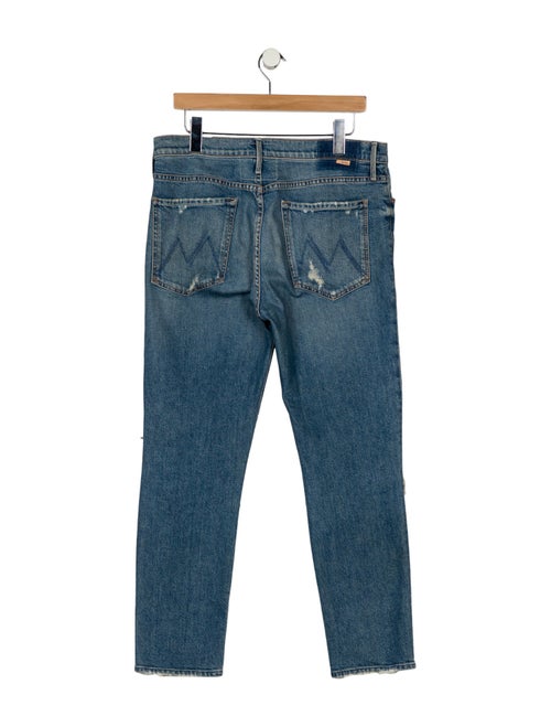 Mother High-Rise Straight Leg Jeans