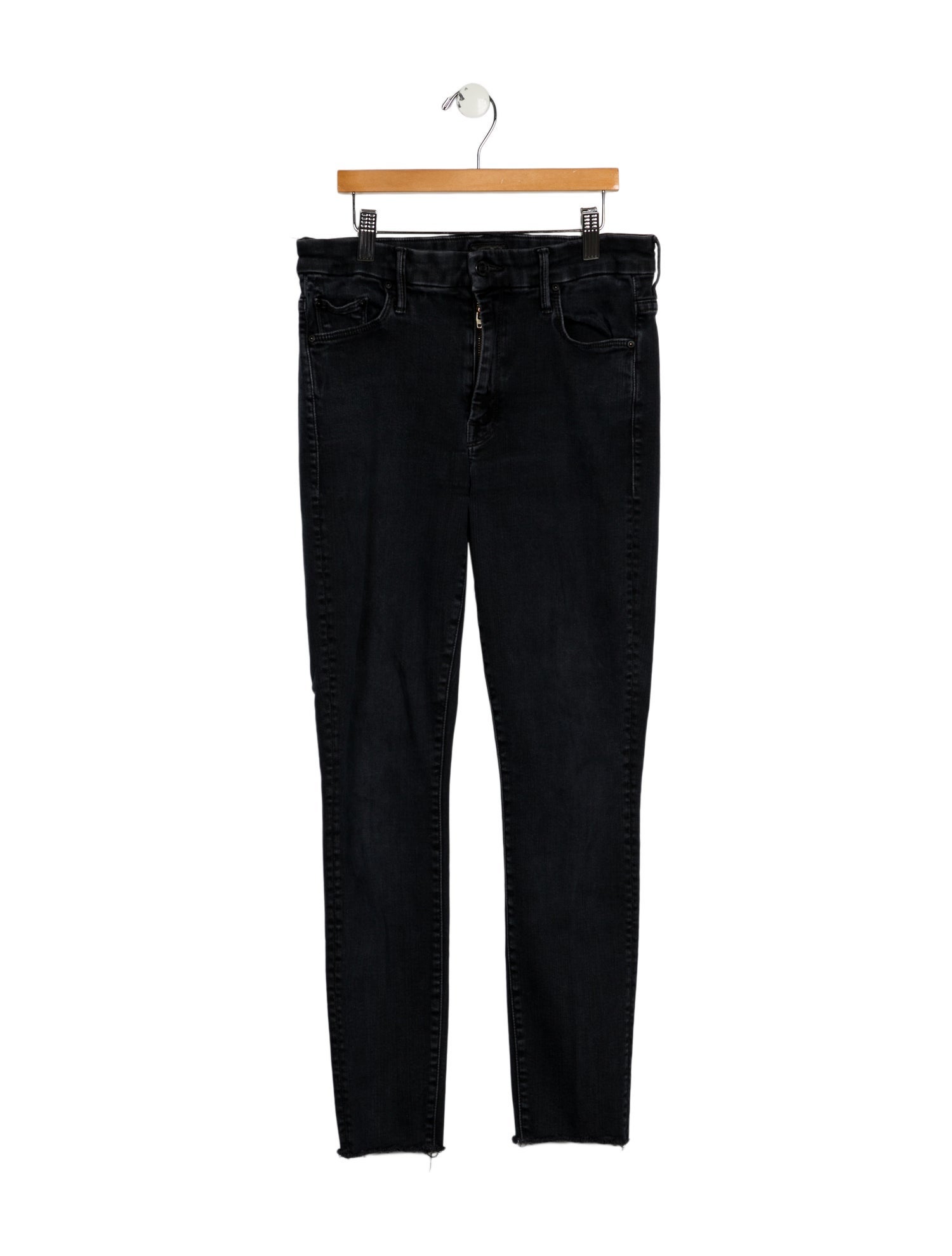 Mother Mid-Rise Skinny Leg Jeans