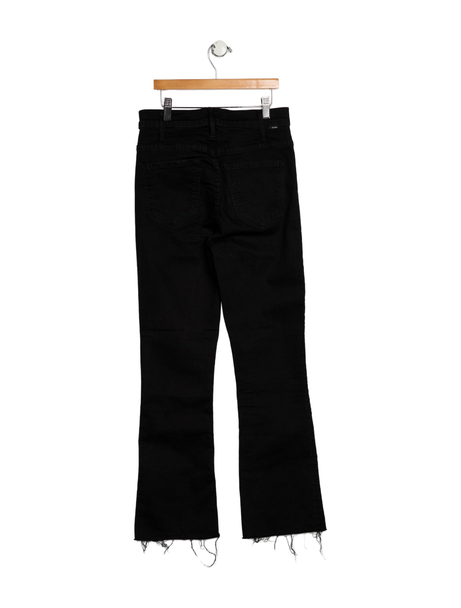 Mother Mid-Rise Straight Leg Jeans